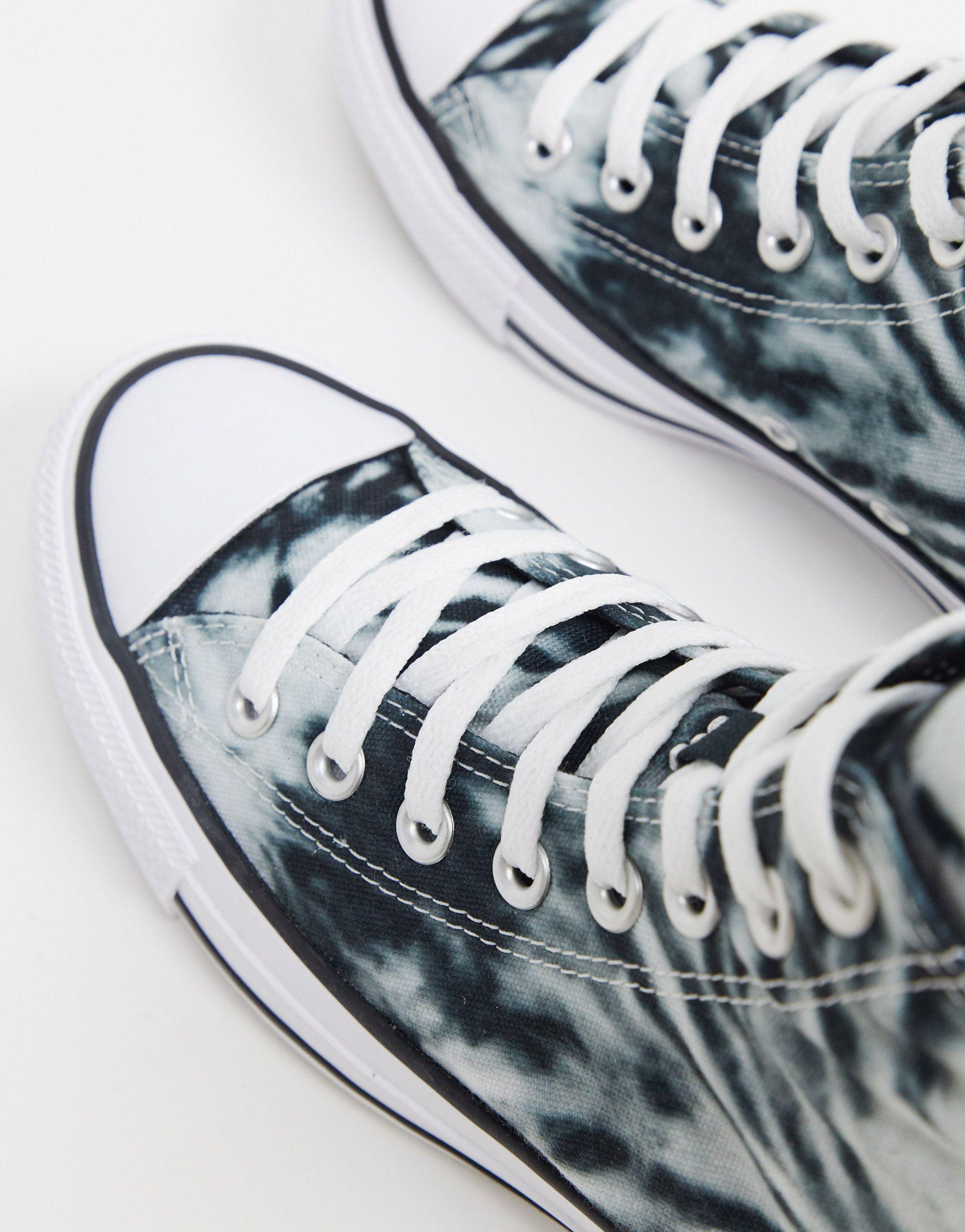Converse all star store hi platform black satin