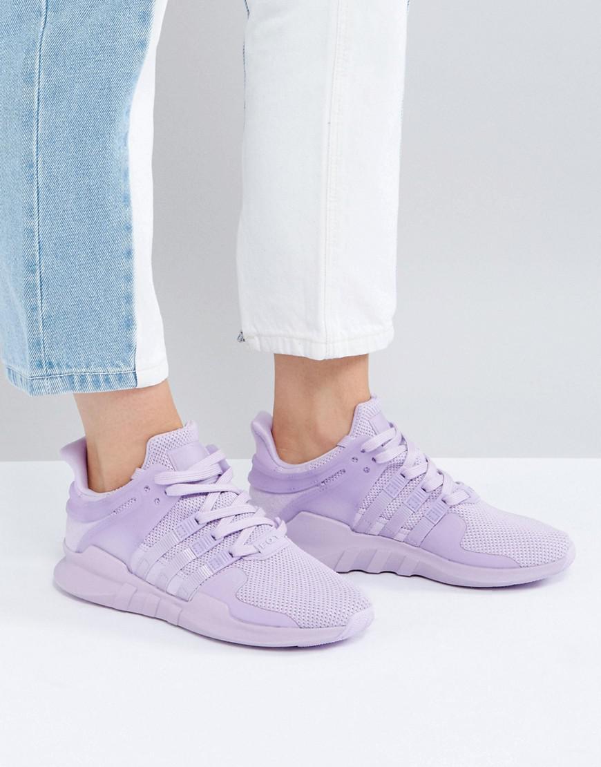 Lilac adidas clearance