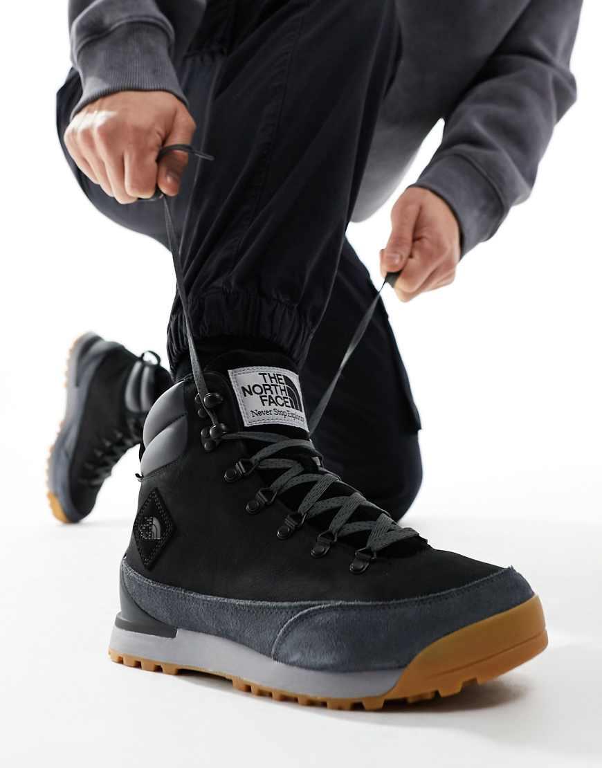 Botas Tenis The North Face Hombre Botas Negras Y Blanco Hueso