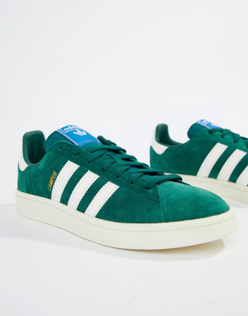 adidas originals green suede