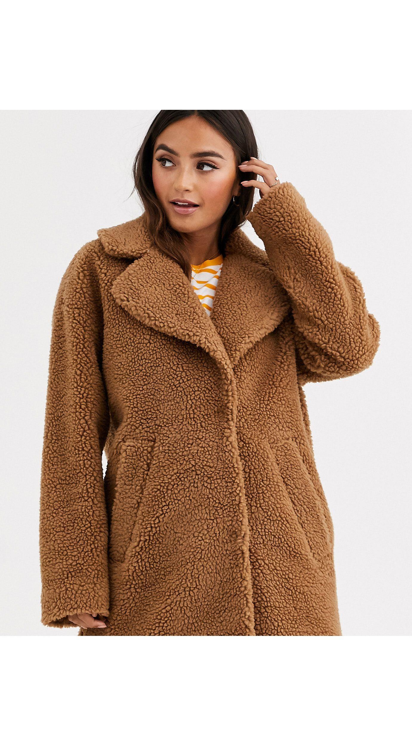 Abercrombie & fitch teddy coat Clearance