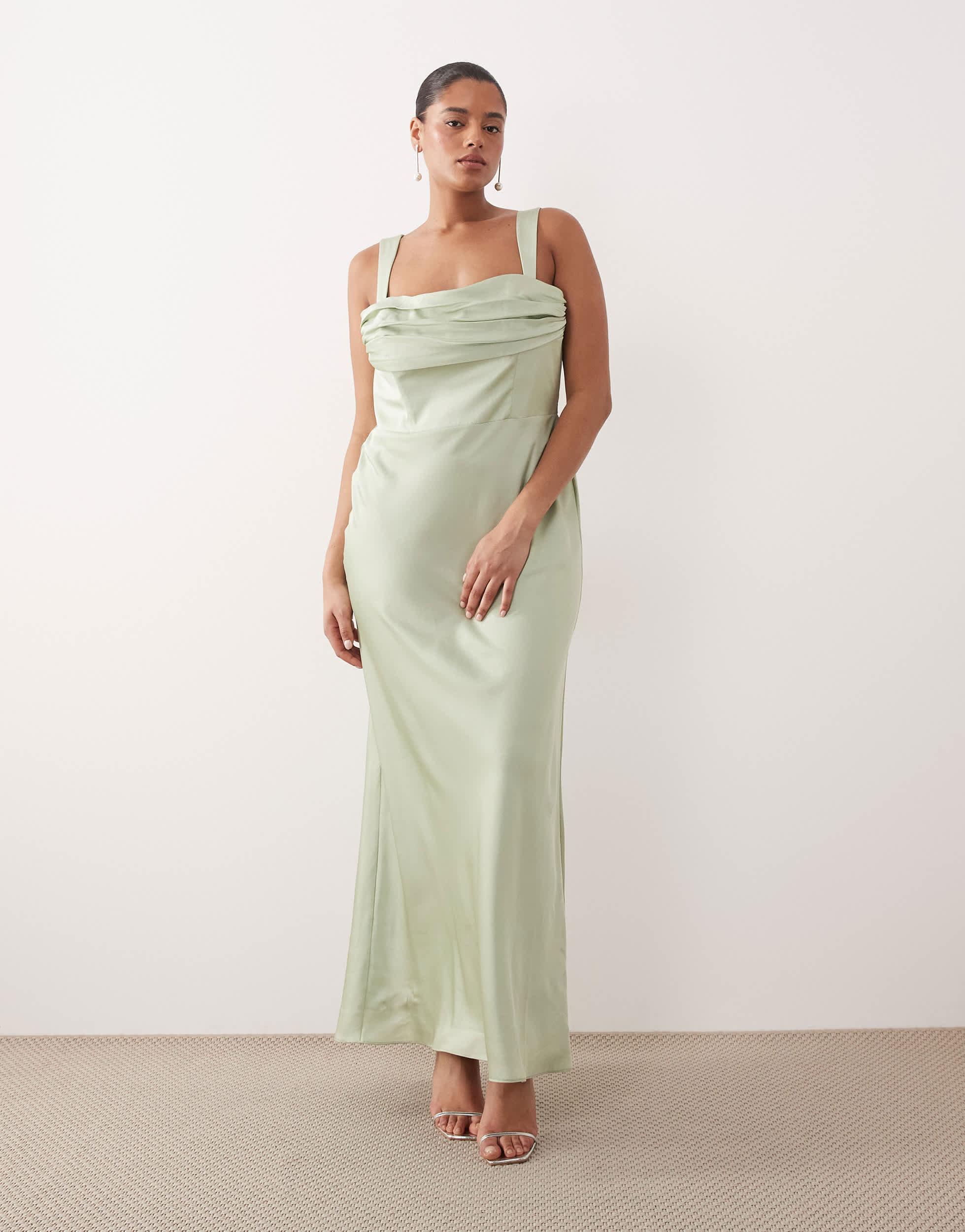 slim fit dress slacks Green women's work dress online designer clothes sale | Samantha Sotos main image 0