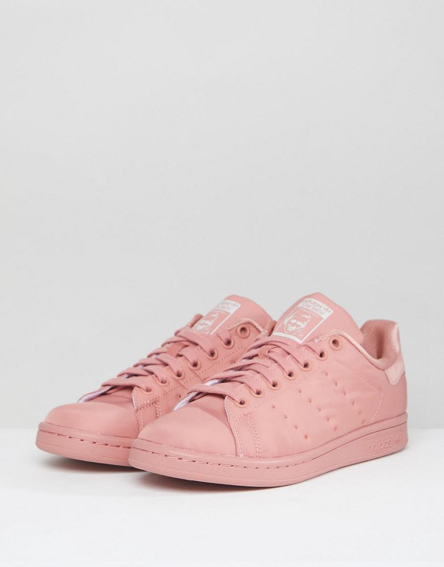 stan smith pink satin