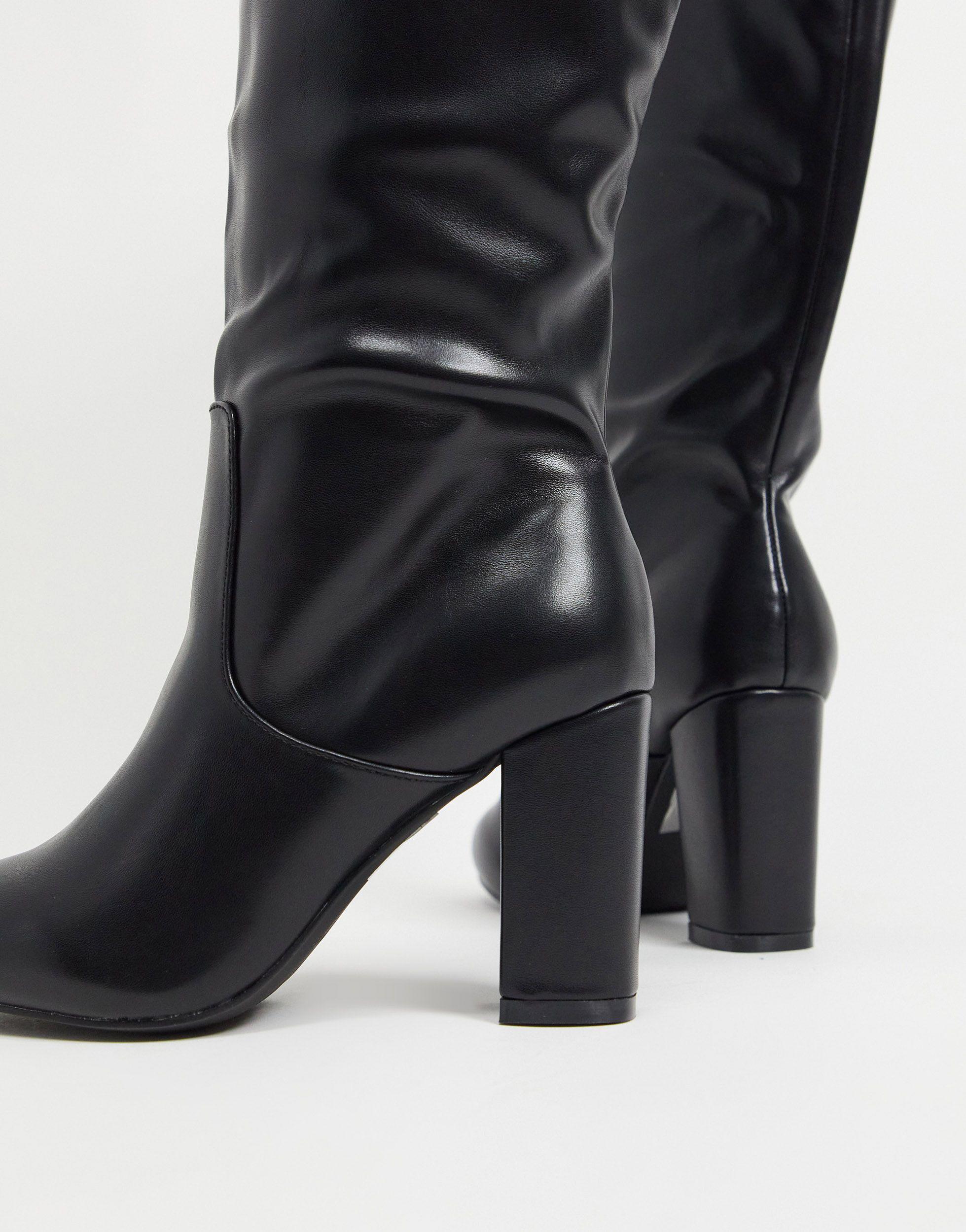 raid knee high boots