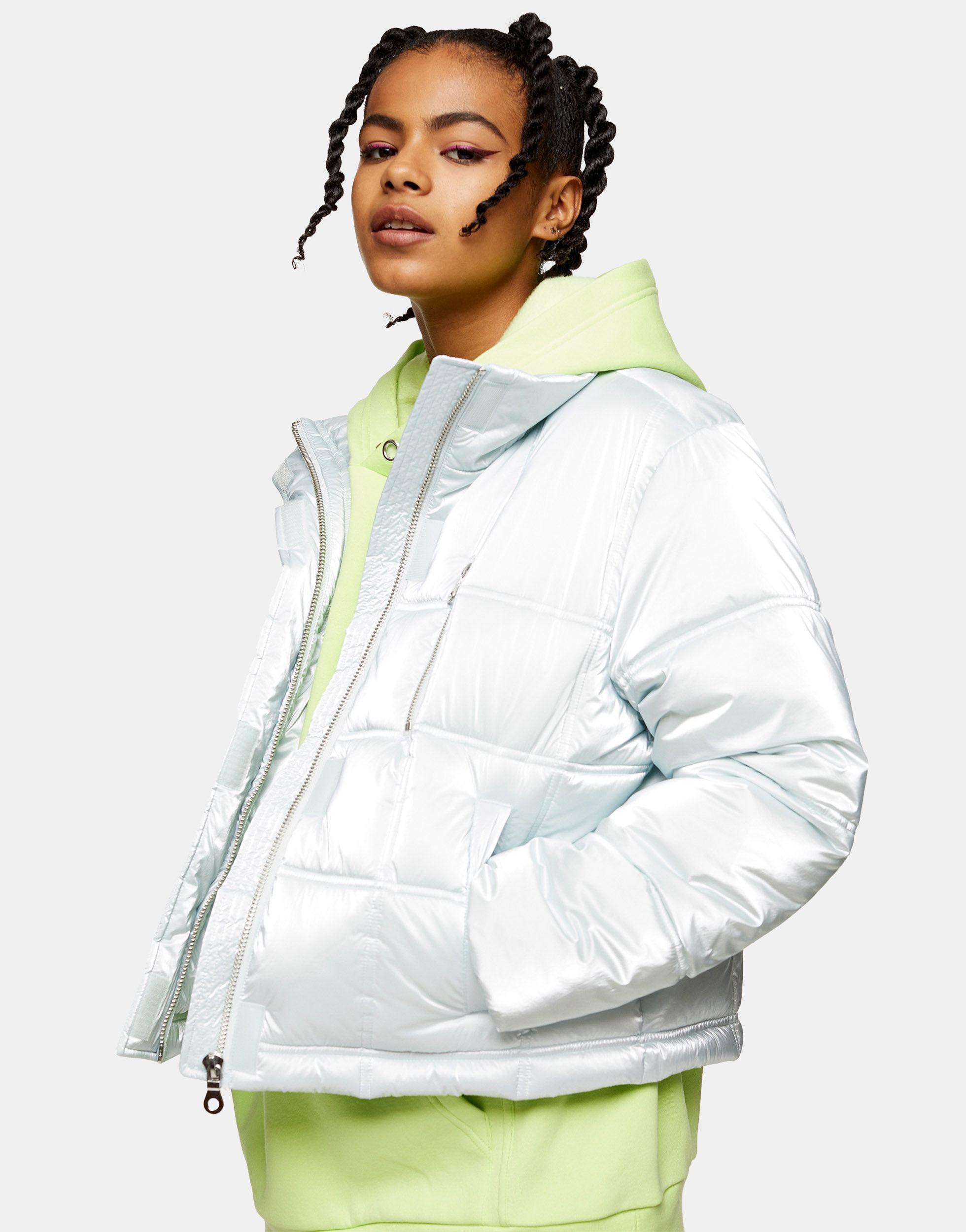 topshop reflective jacket