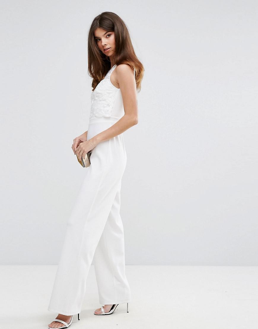 lipsy wide leg jumpsuit