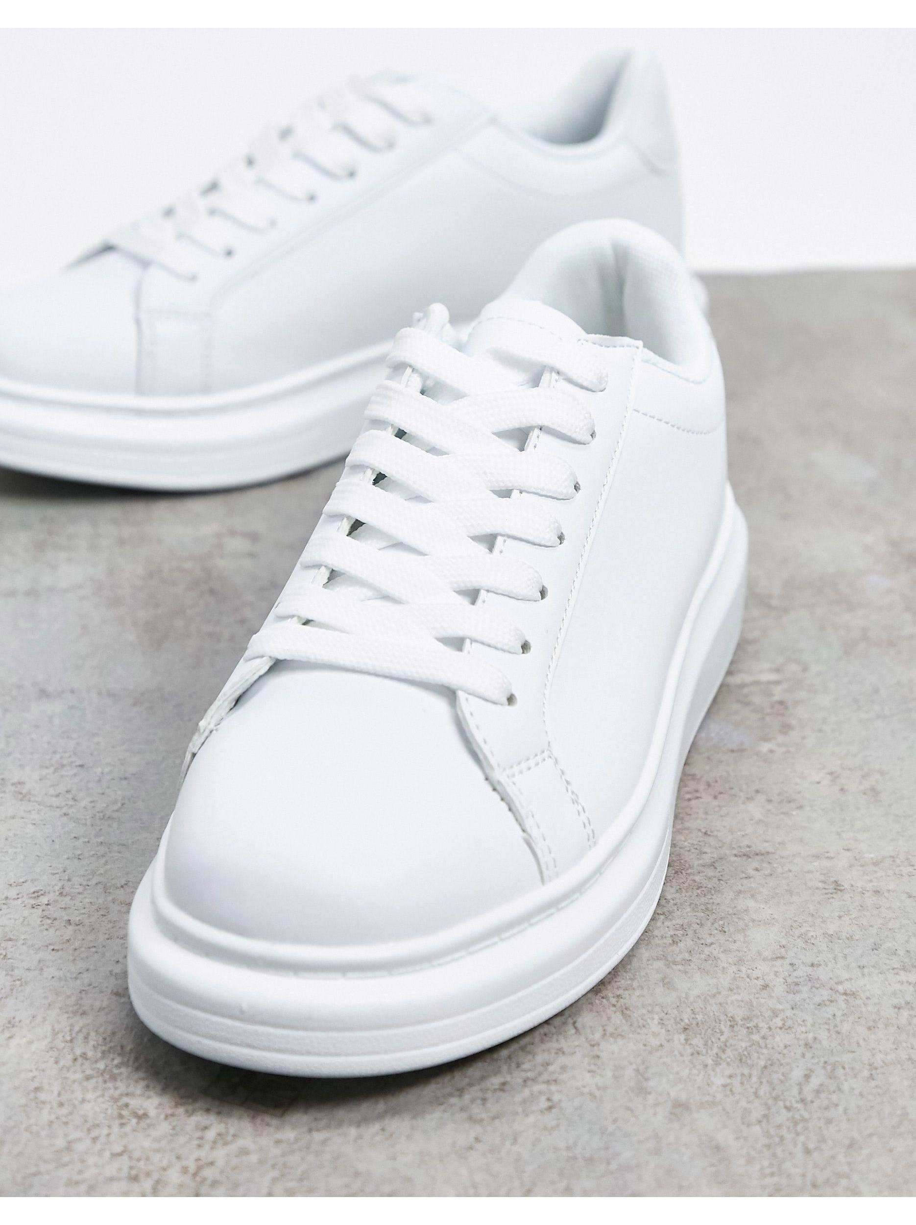 Brave Soul Sneakers Met Dikke Zool in het Wit voor heren | Lyst NL