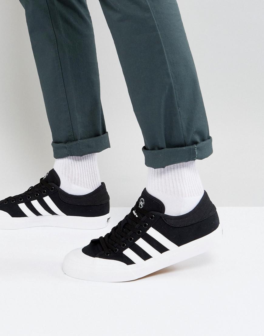 adidas Originals Adidas Skateboarding Matchcourt Trainers In Black F37383  for Men | Lyst