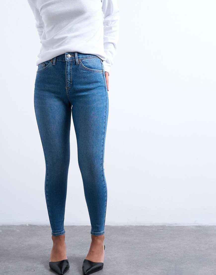 Topshop Jeans Topshop White Vinyl Moto Jamie Jeans Poshmark