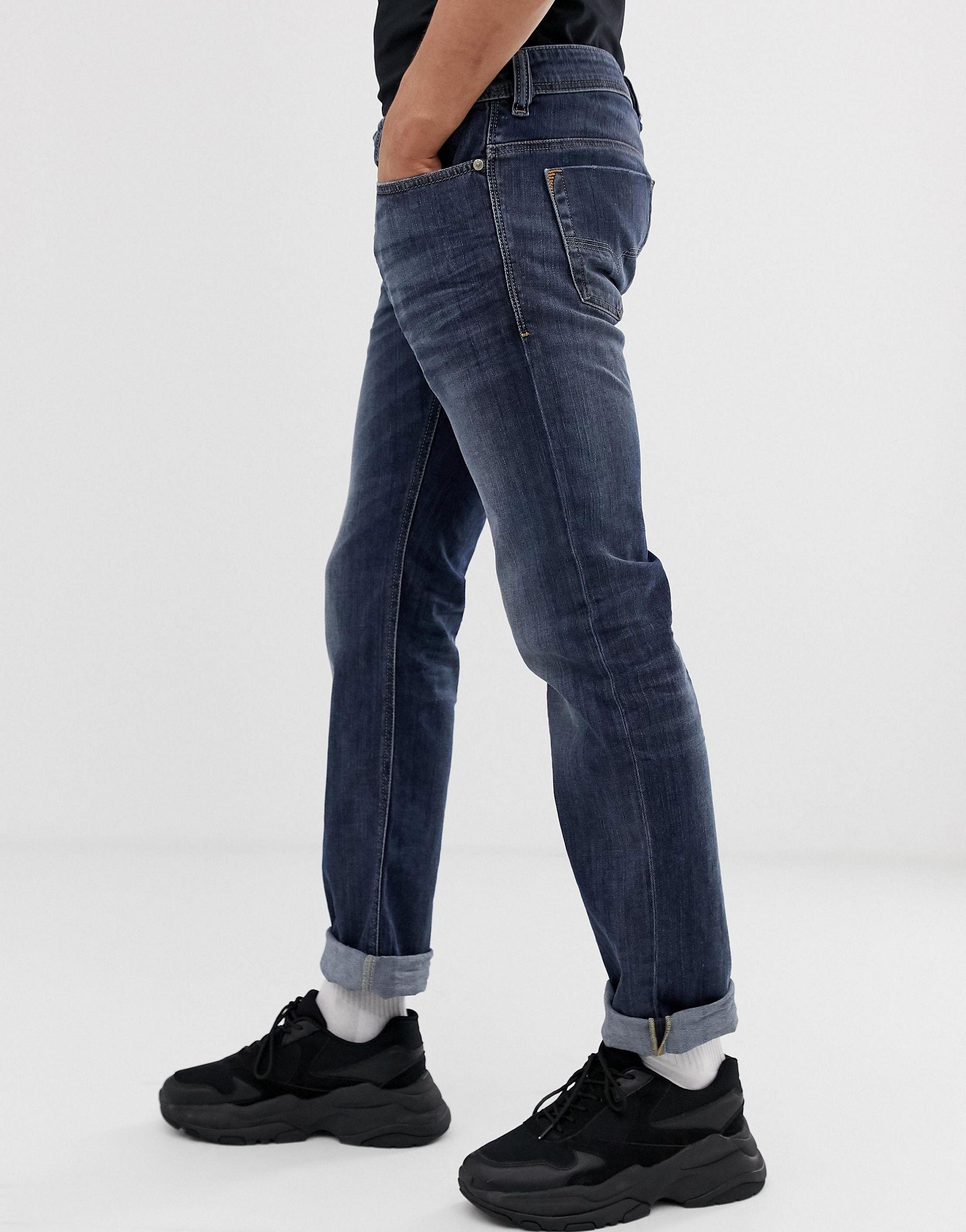 DIESEL Denim Safado Straight Fit Jeans 