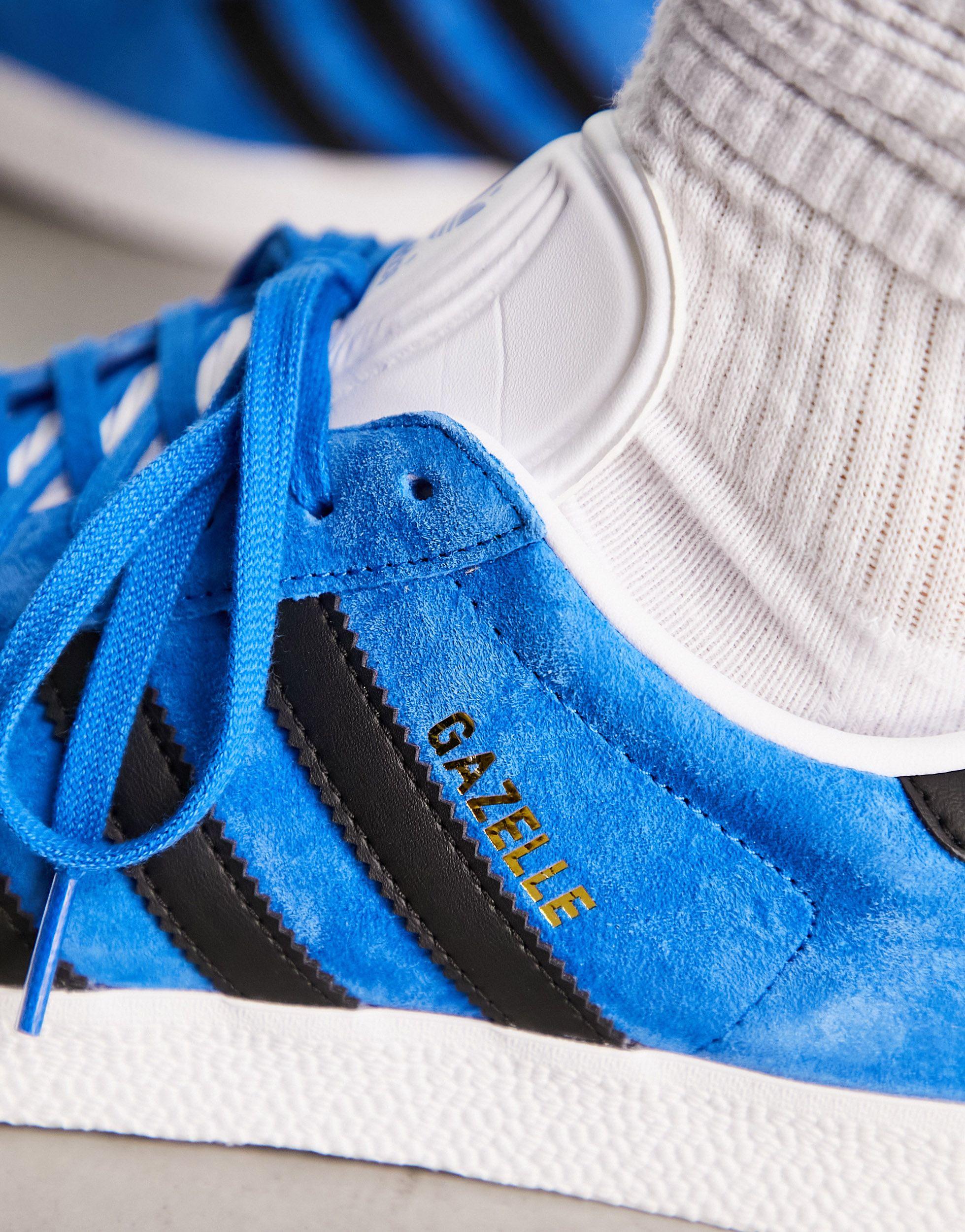 adidas Originals Adicolor 70s Gazelle Sneakers in Blue for Men | Lyst