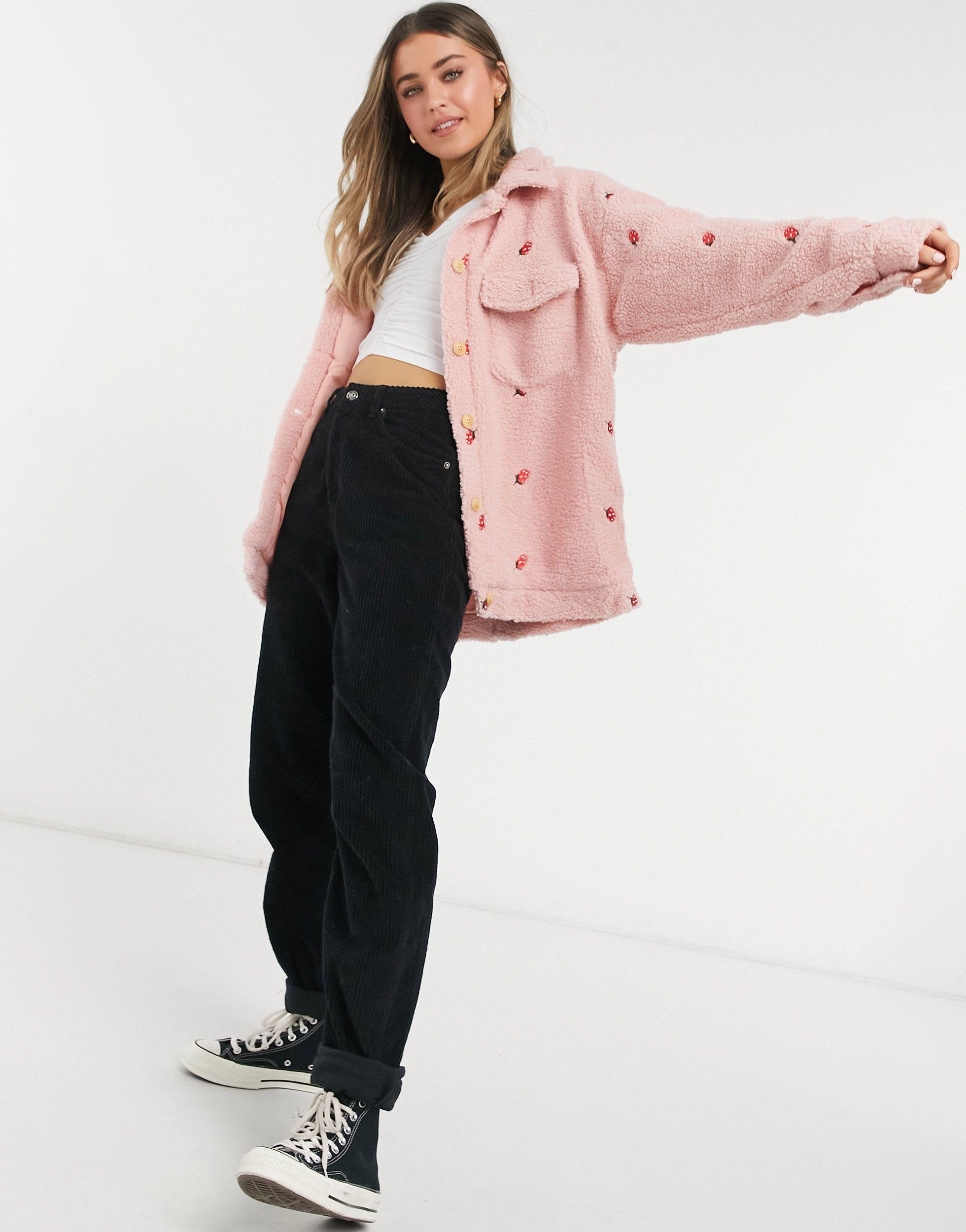 Daisy Street Oversized Trucker Jacket 