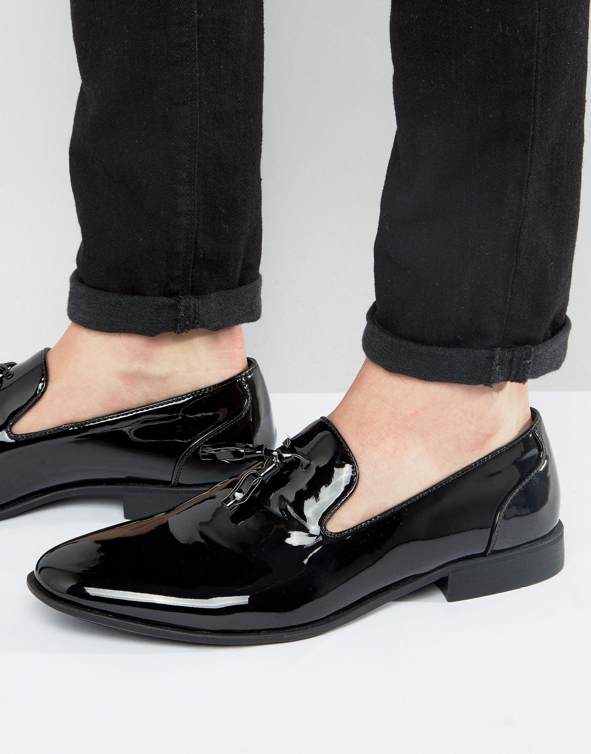 black loafers with laces