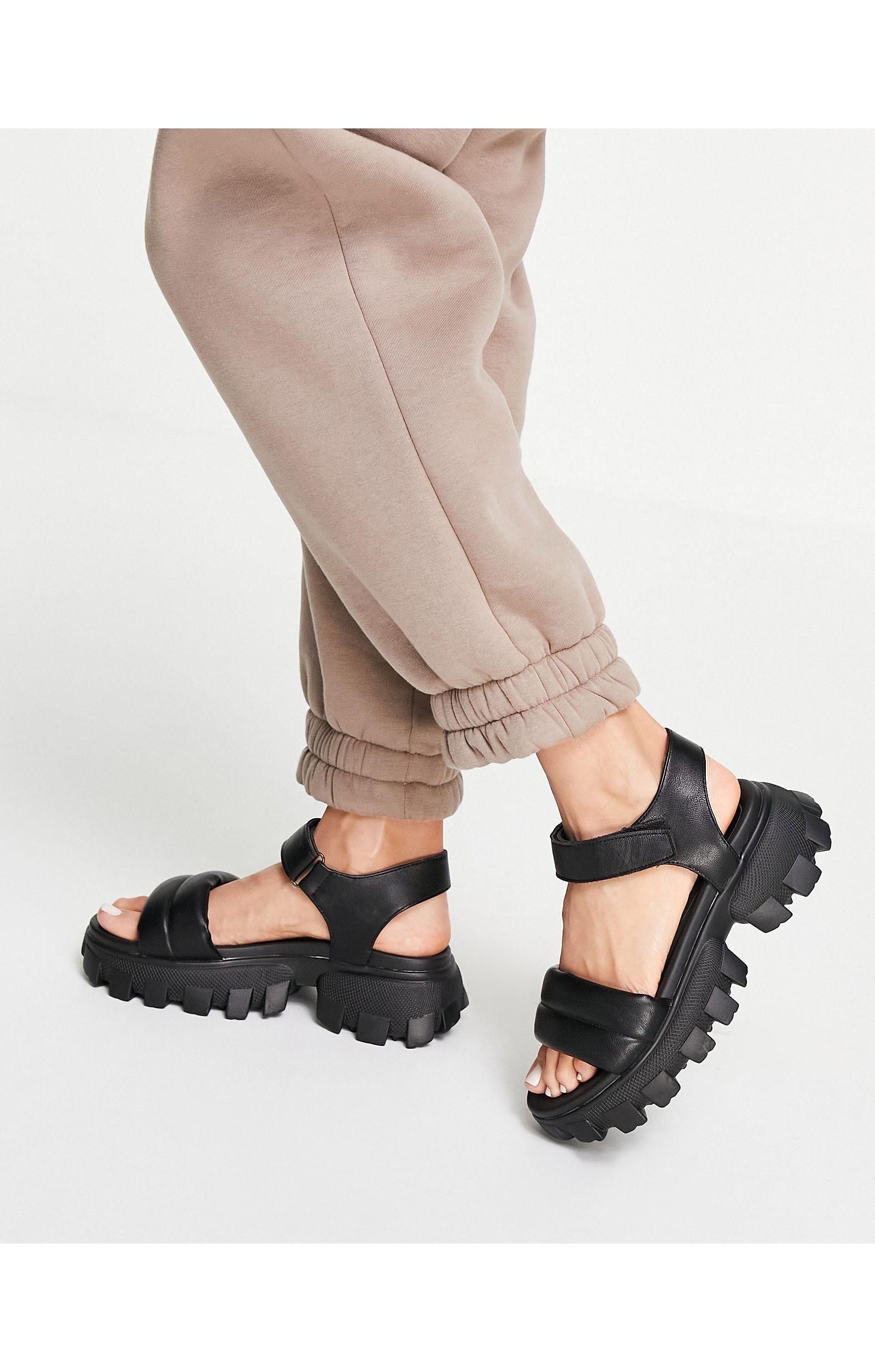 Sporty chunky sandals sales
