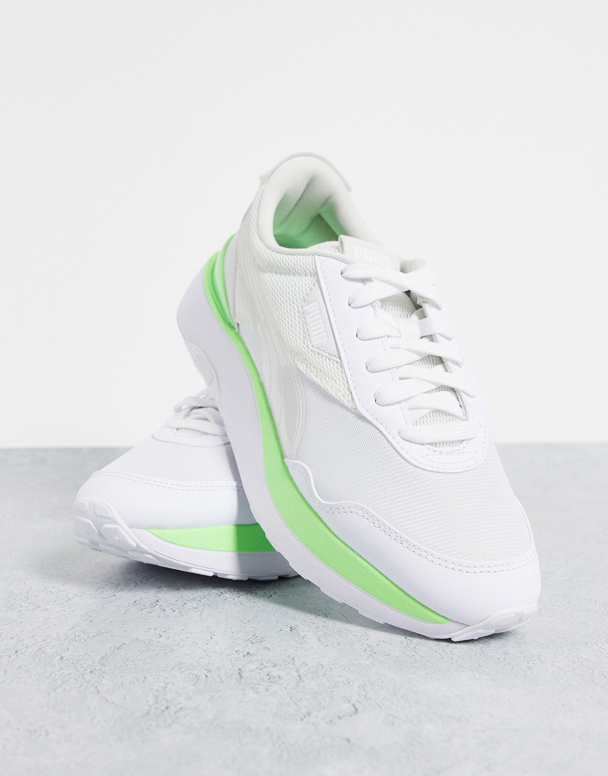 puma cruise rider bianche