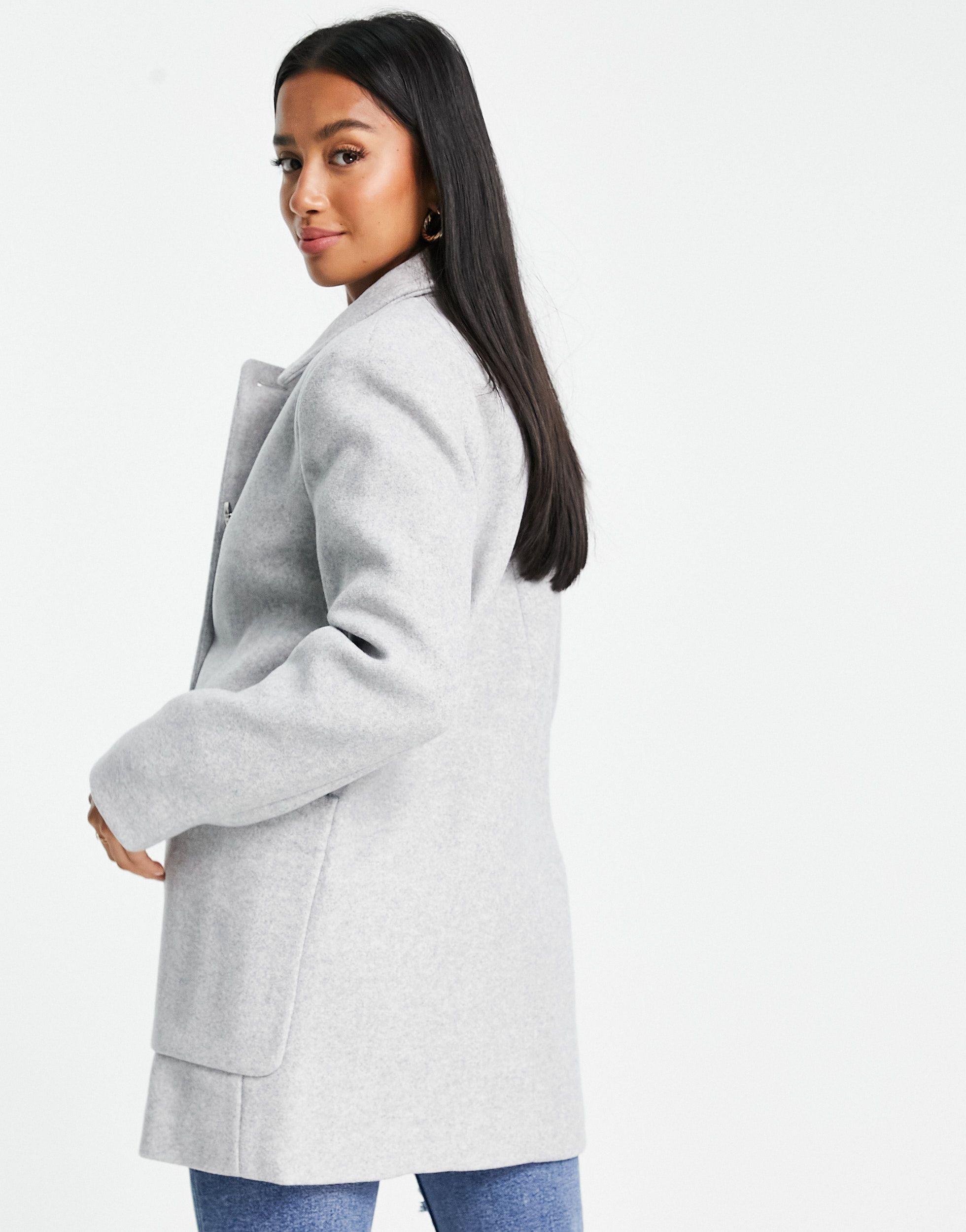 Forever new grey hot sale coat