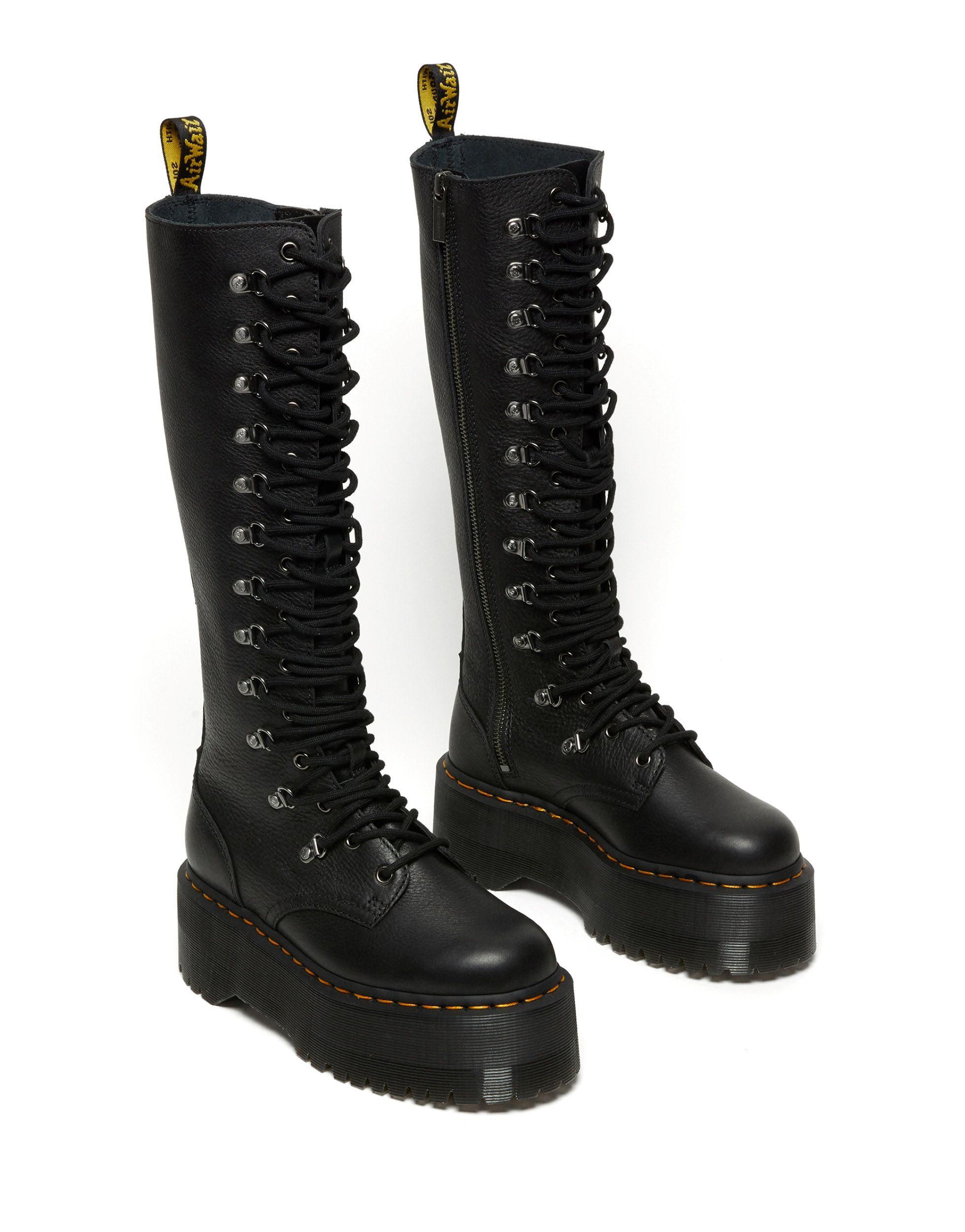 Martens – 1b60 max – schnürstiefel in Schwarz Lyst DE