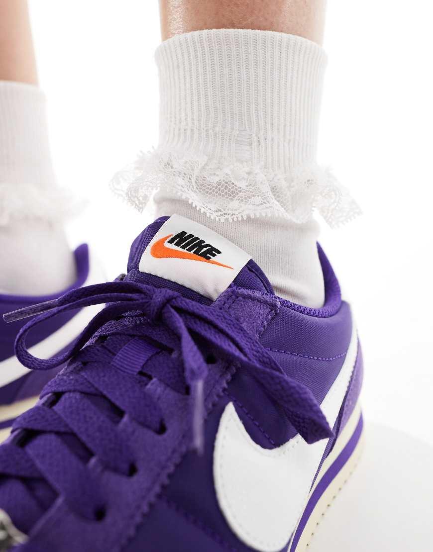 Zapatillas De Deporte Moradas Cortez Txt De Nike de color Azul | Lyst