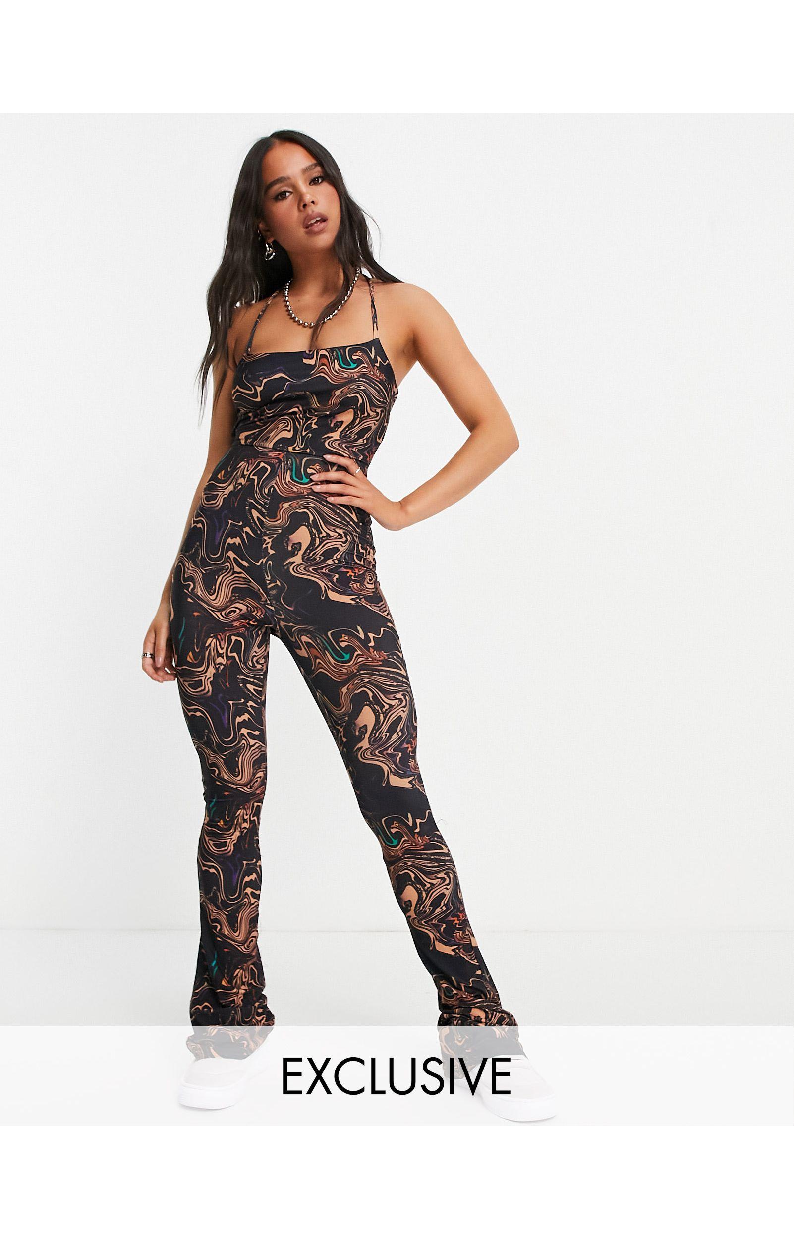 Collusion Swirl Print Jumpsuit | Lyst