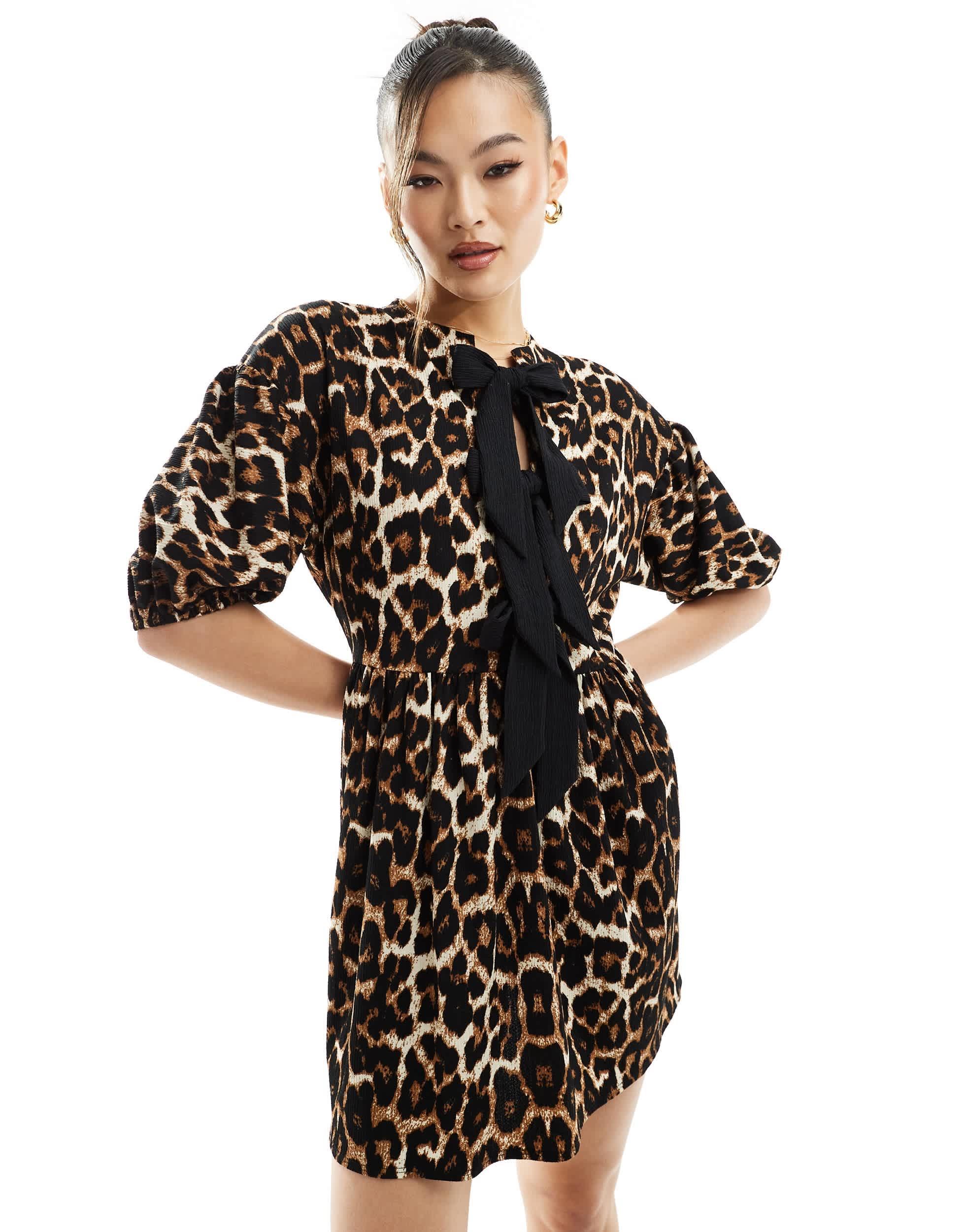 Asos robe leopard new arrivals