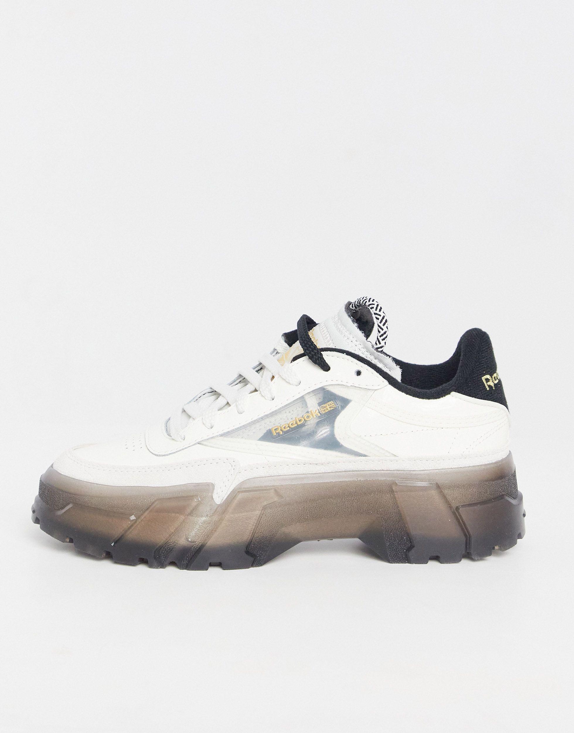 X cardi b - club cardi - sneakers biancheReebok in Gomma di colore Bianco |  Lyst