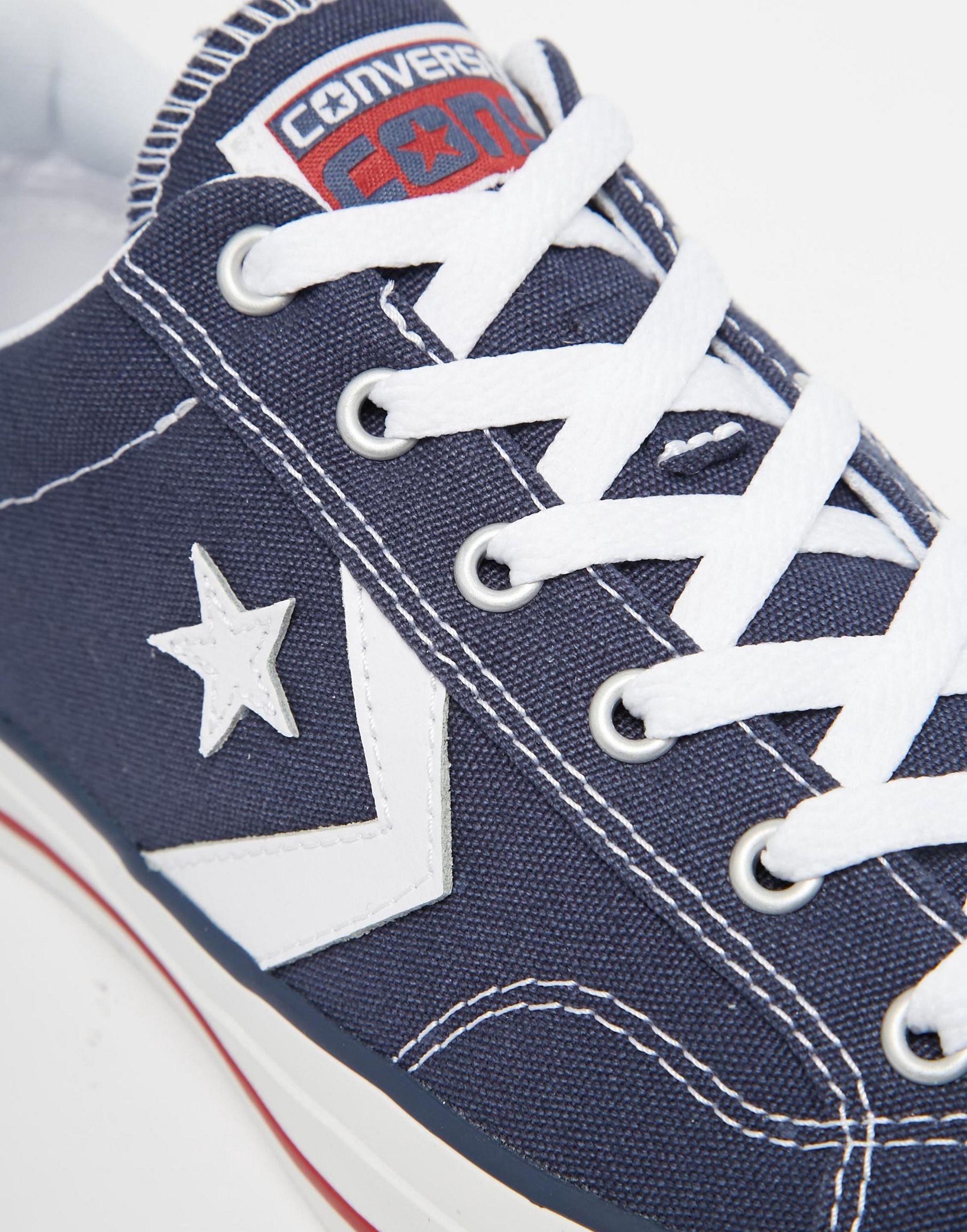 Converse Star Player Sneakers in Blue for Men | Lyst