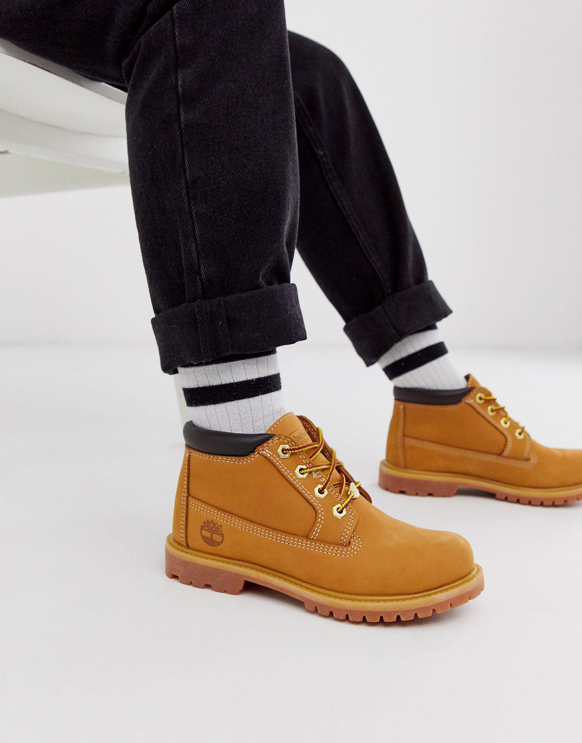 timberland slim nellie chukka boots black nubuck