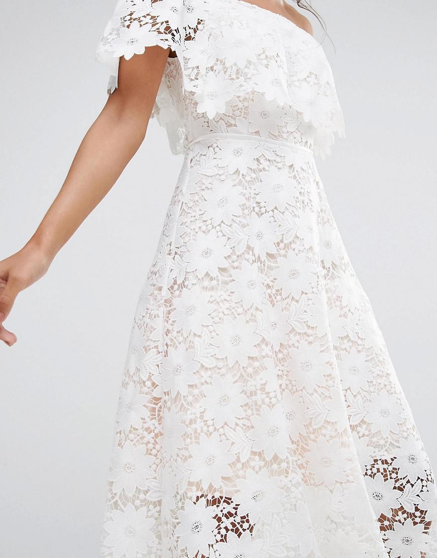 coast white lace dress
