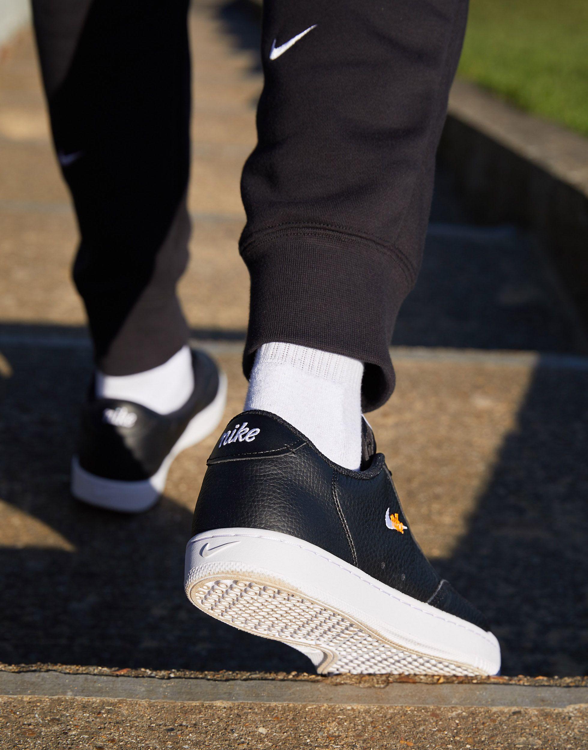 nike court vintage premium on feet