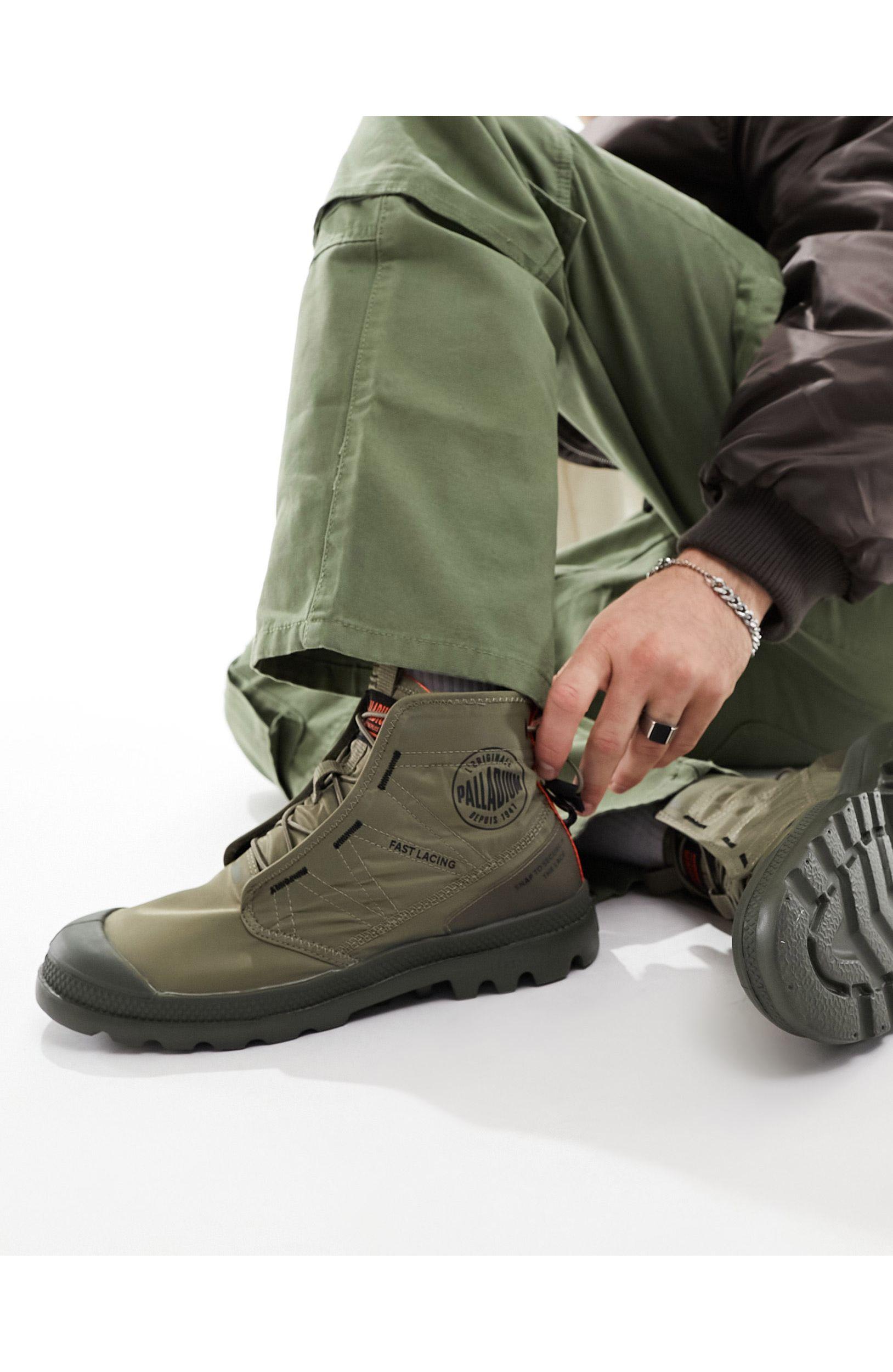 Palladium lace cheap up boots