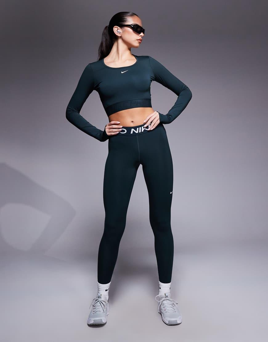 nike pro training cropped leggings
