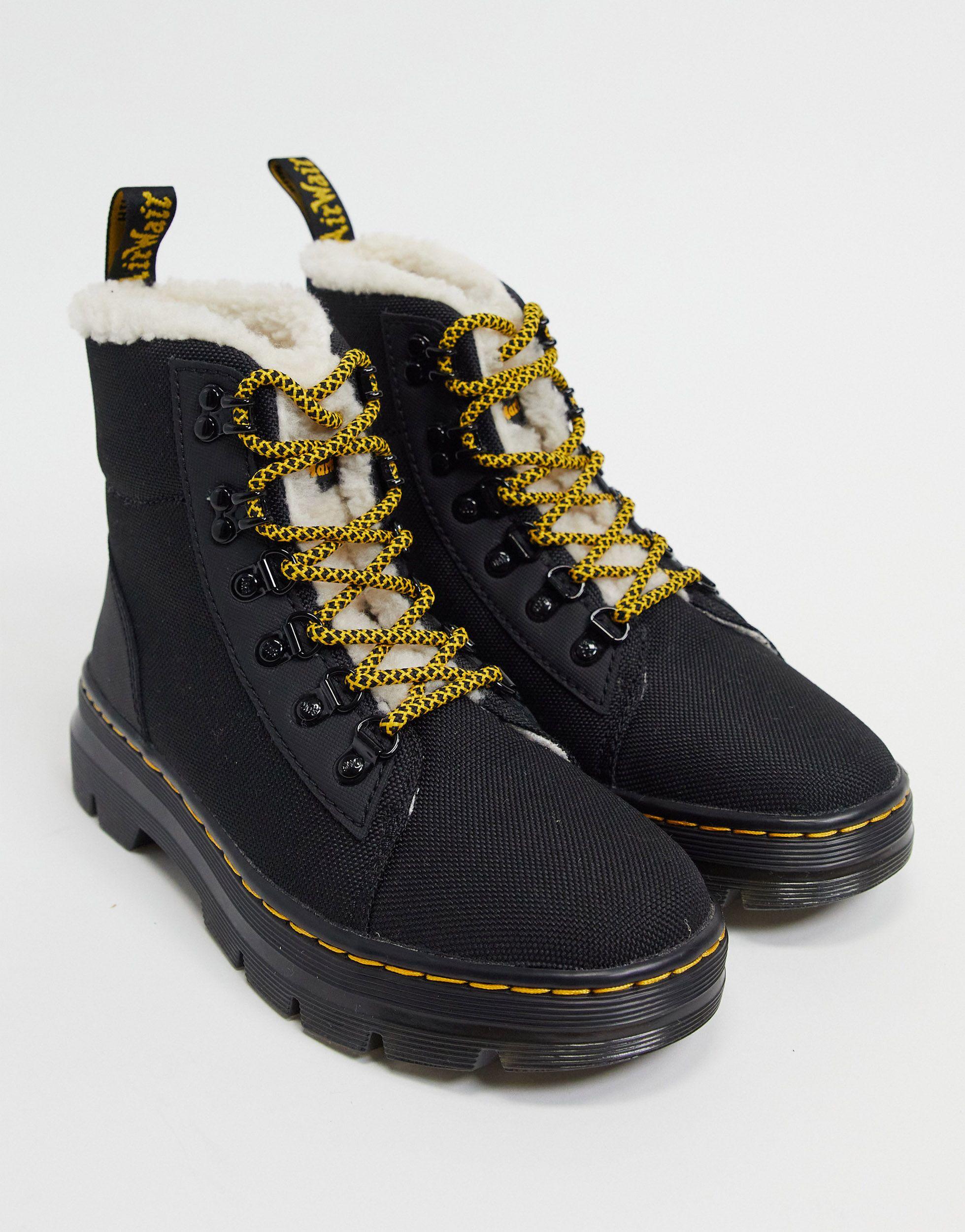 doc martens lined boots