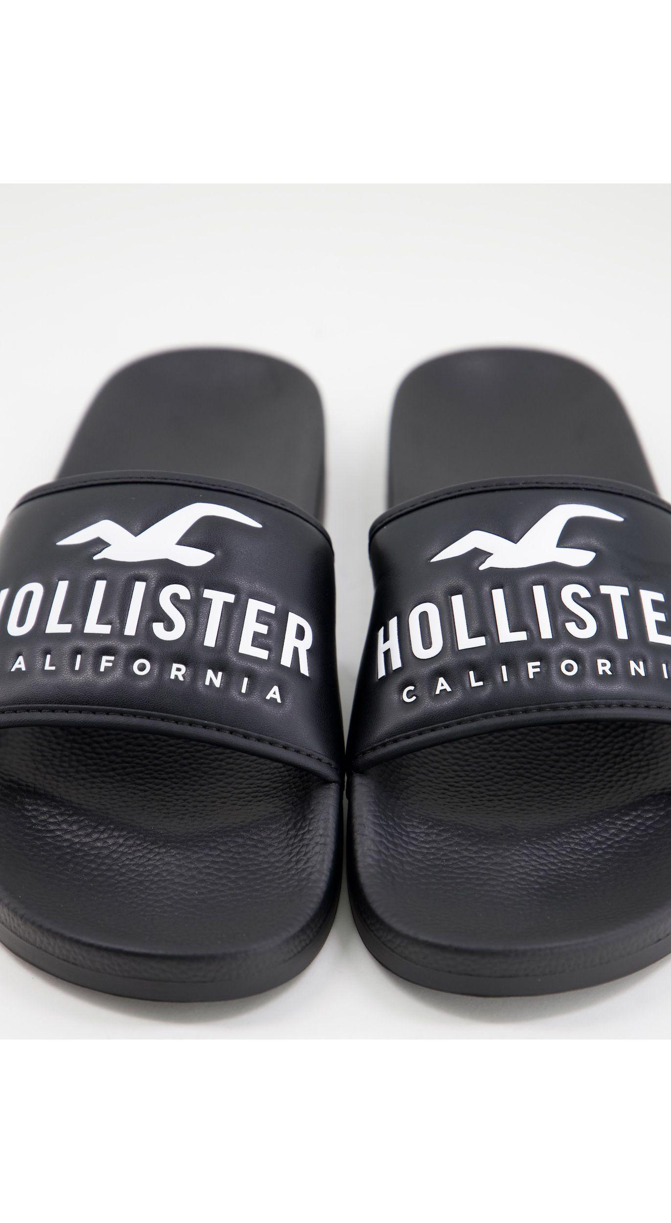Hollister Exclusive To Asos Icon Logo Sliders in Black for Men | Lyst UK