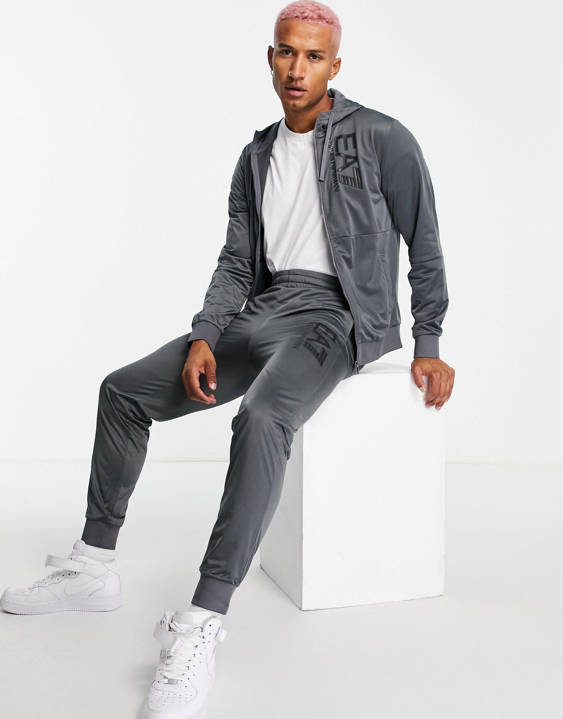 Oversized Train Visibility bomber with hood | EMPORIO ARMANI Man