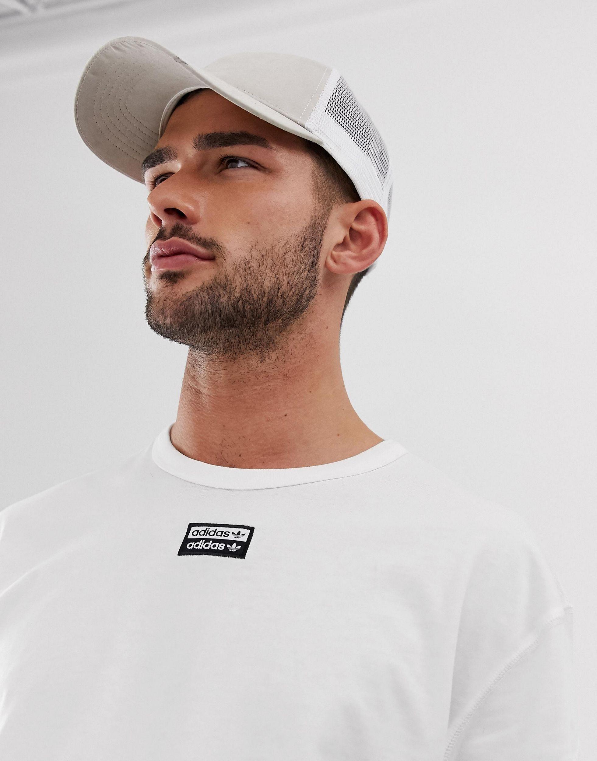 adidas Originals Vocal T-shirt With Central Logo in White for Men | Lyst UK