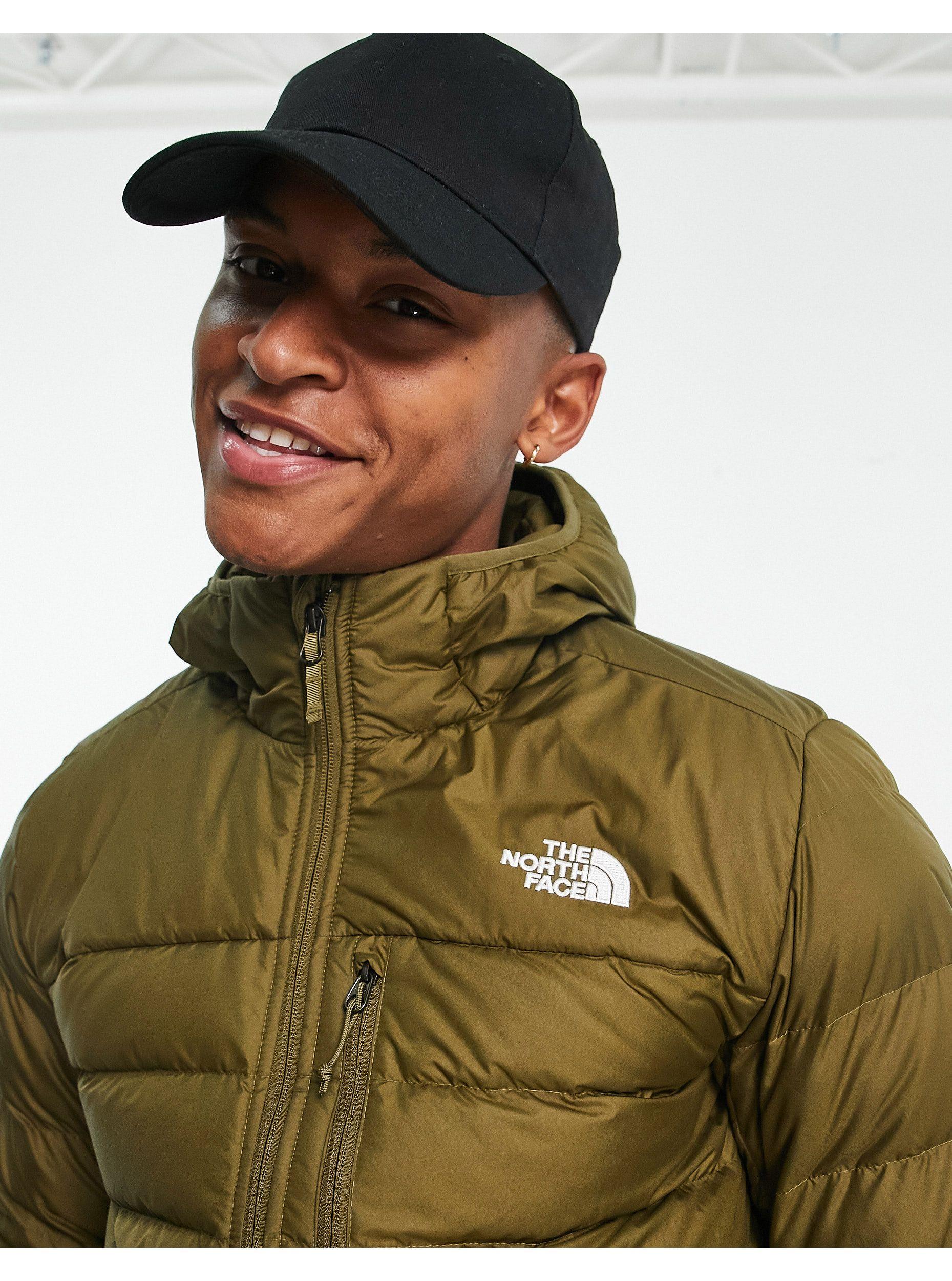 The North Face Aconcagua 2 Hooded Down Puffer Jacket in Green for Men |  Lyst UK