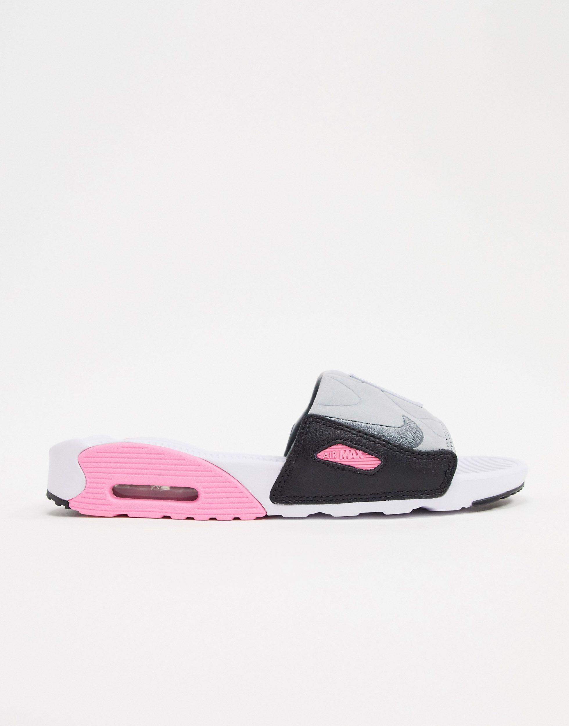 pink air max slides