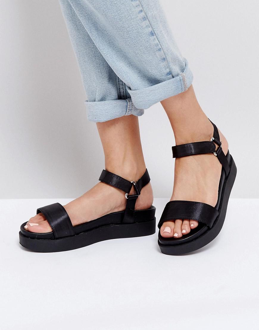 new look flatform sandals