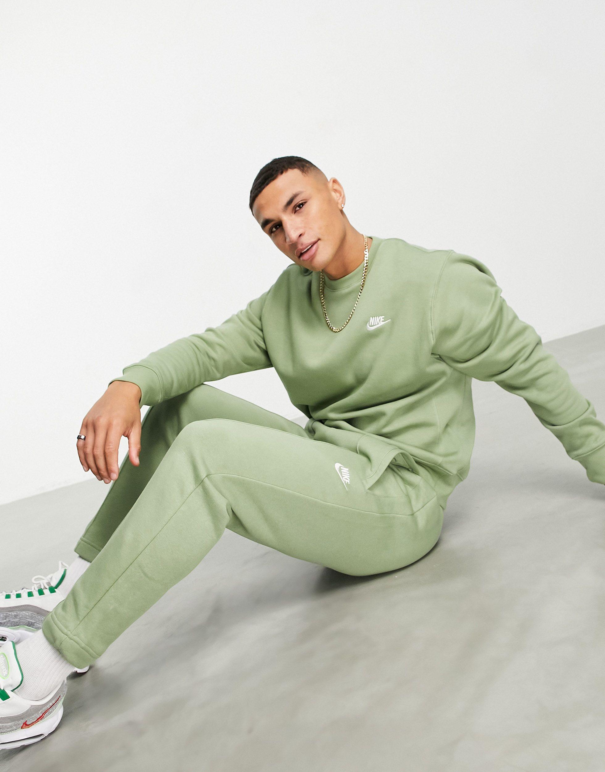 Club - jogger fuselé en polaire - effet huilé Polaire Nike pour homme en  coloris Vert | Lyst