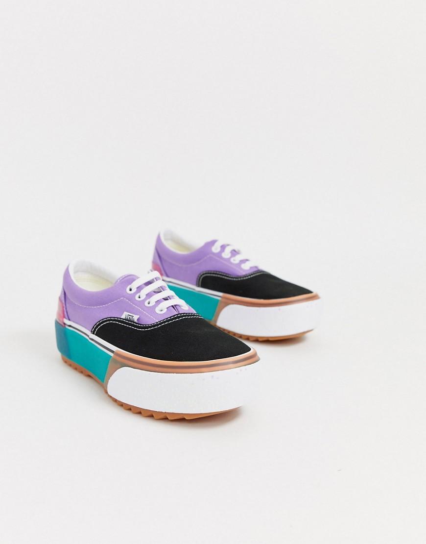 Vans Canvas Era Stacked | Lyst