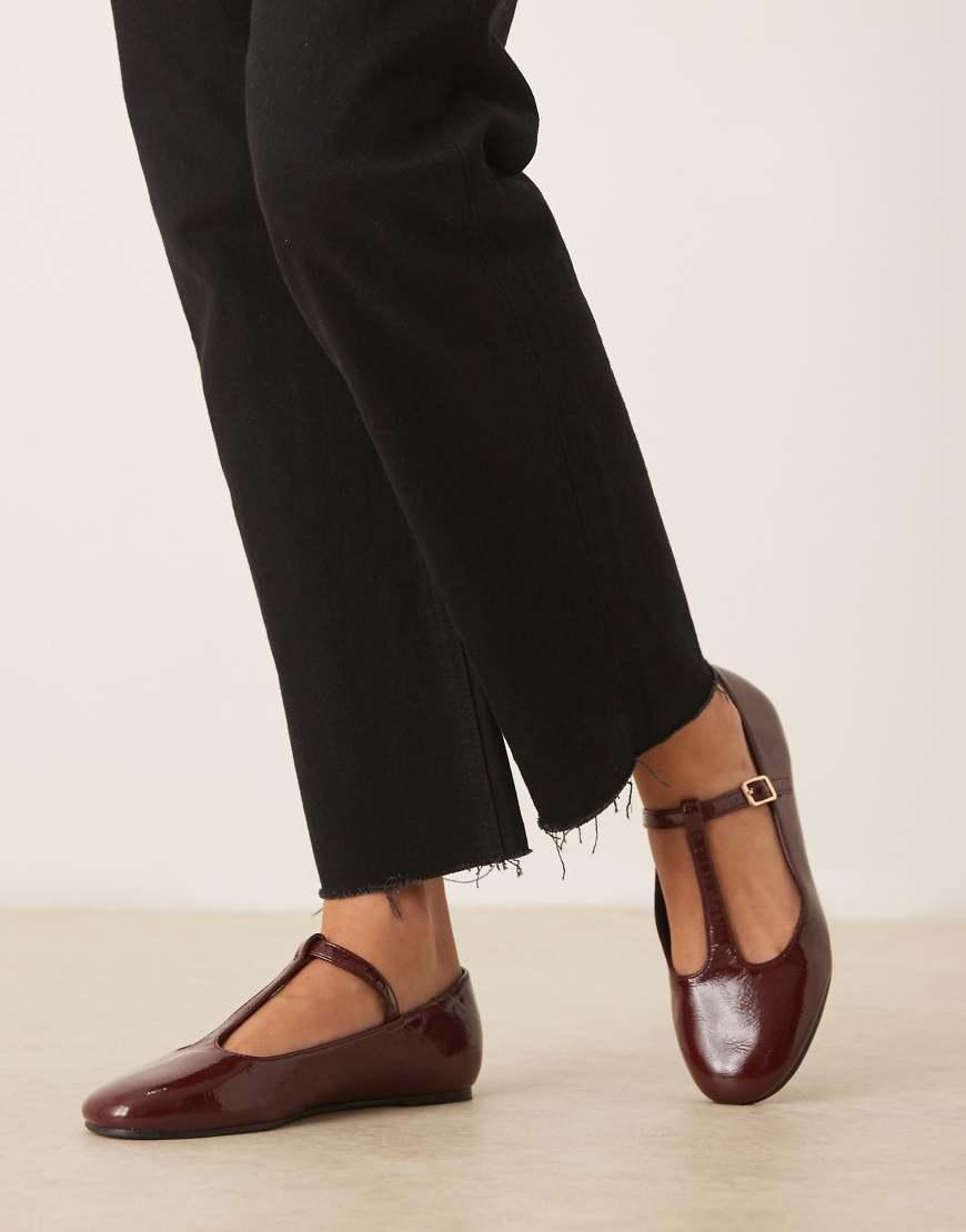 Bailarinas Rojas Bailarinas Asos Bailarinas Asos Design Wide Fit