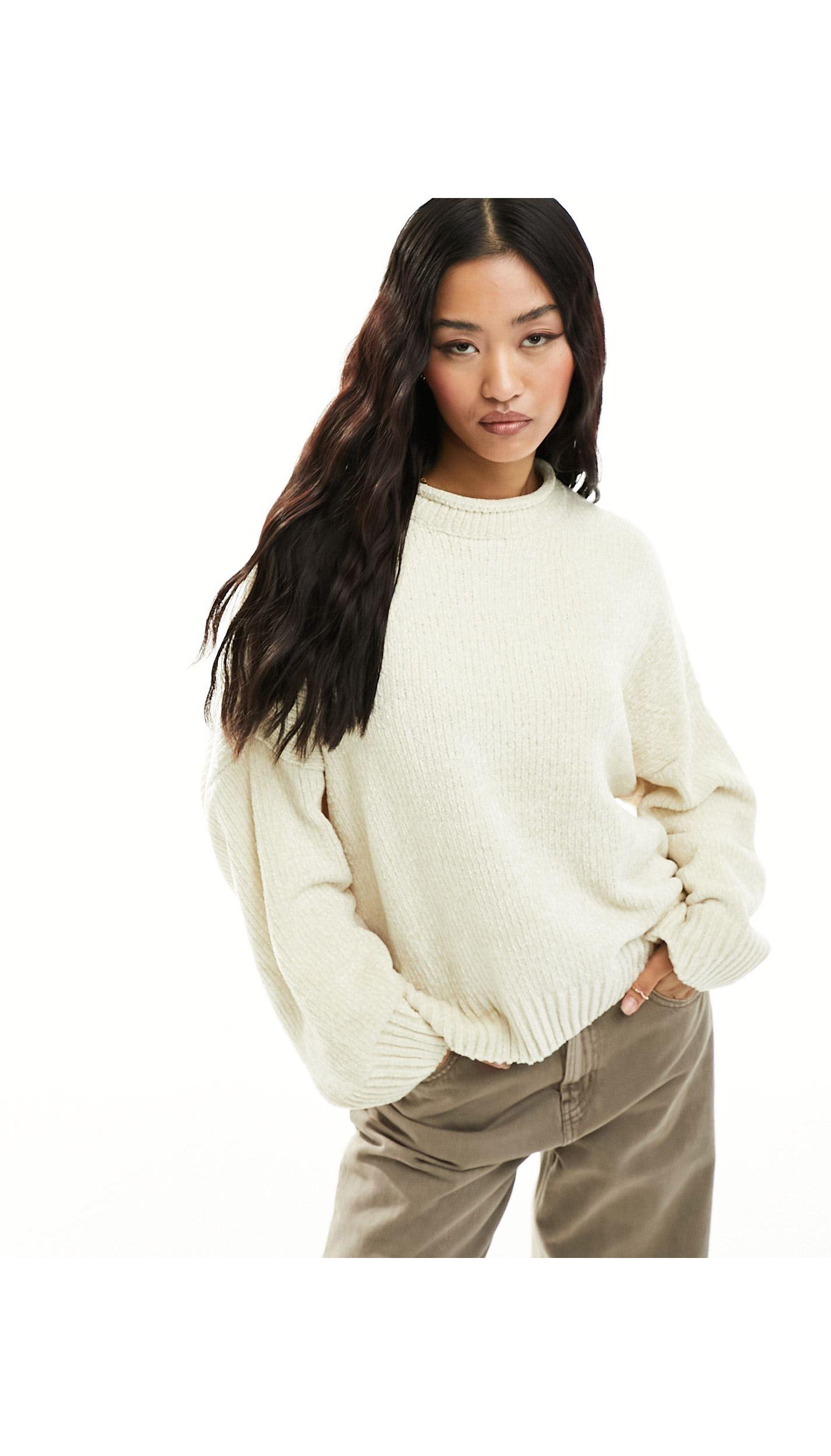 Oversized chenille shop jumper