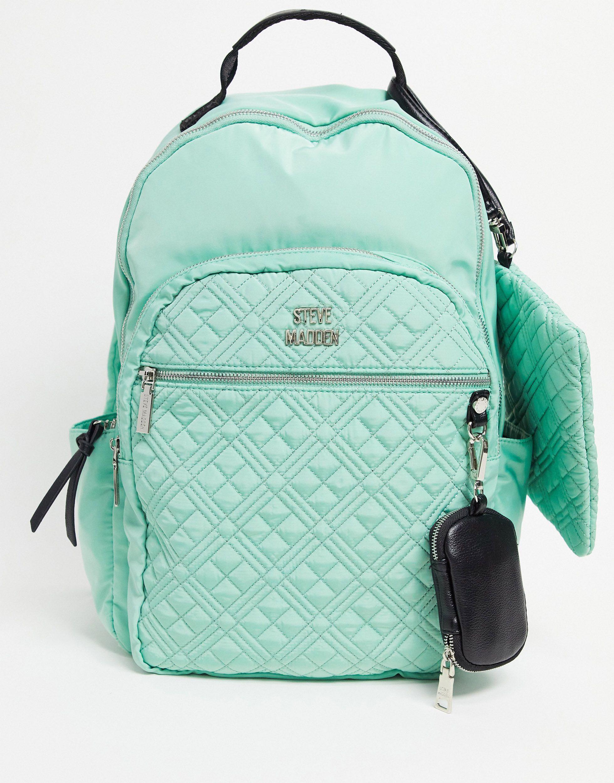 green steve madden backpack