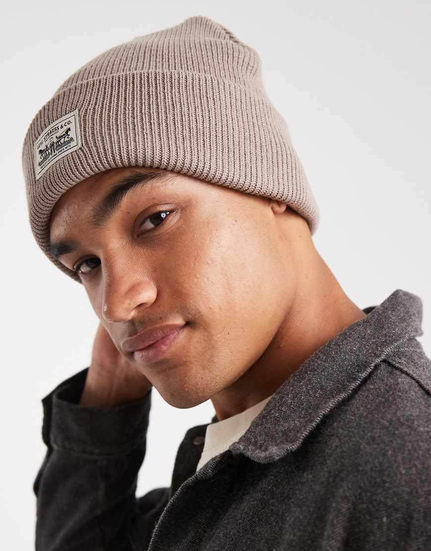 Mens Beanie Levis Pom Pom Beanie Levi's Hats For Men Online