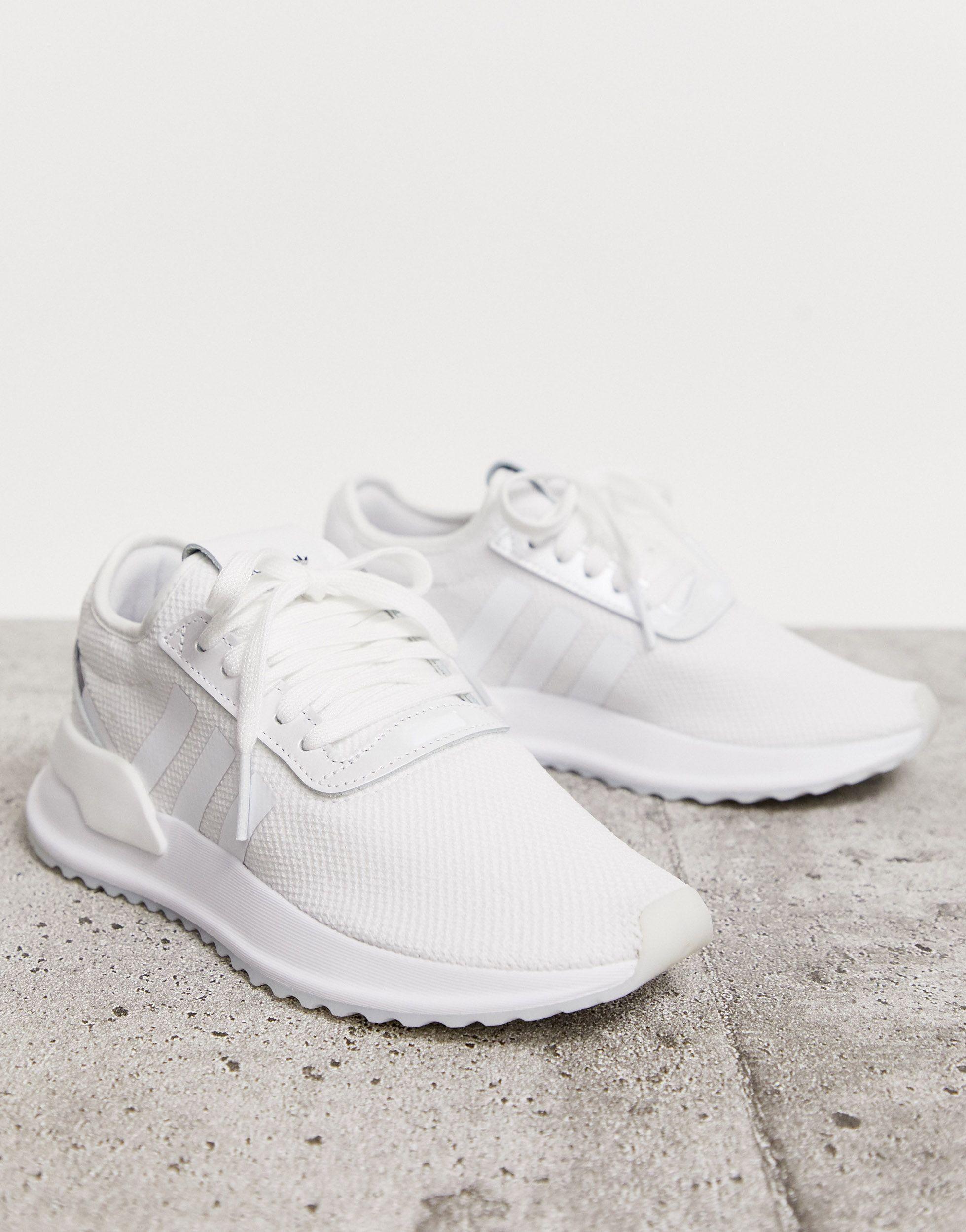 Zapatillas en blanco u path run adidas Originals de Caucho de color Blanco:  ahorra un 50 % | Lyst