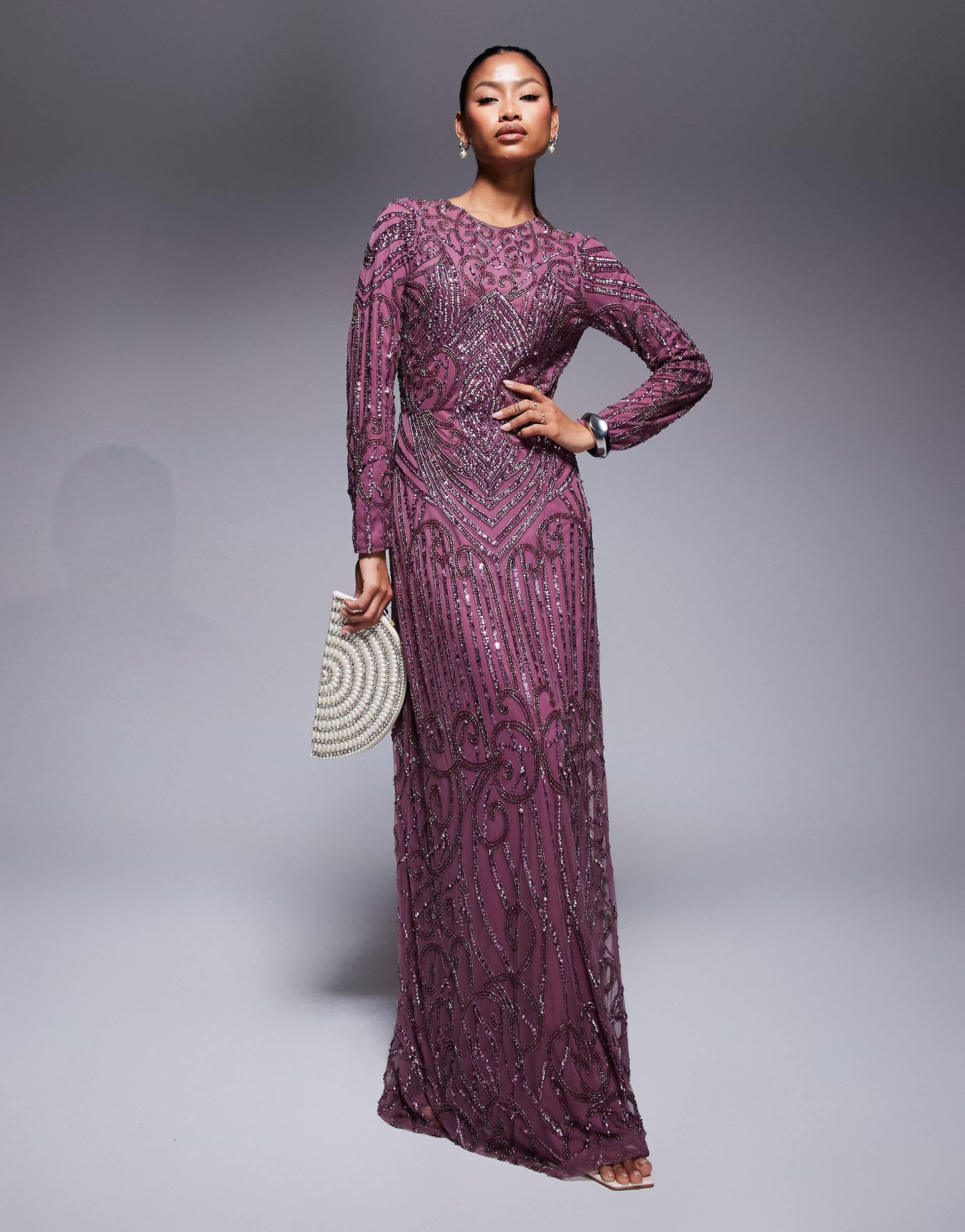 maxi dress length for 5 8 SOPHIA MAXI DRESS