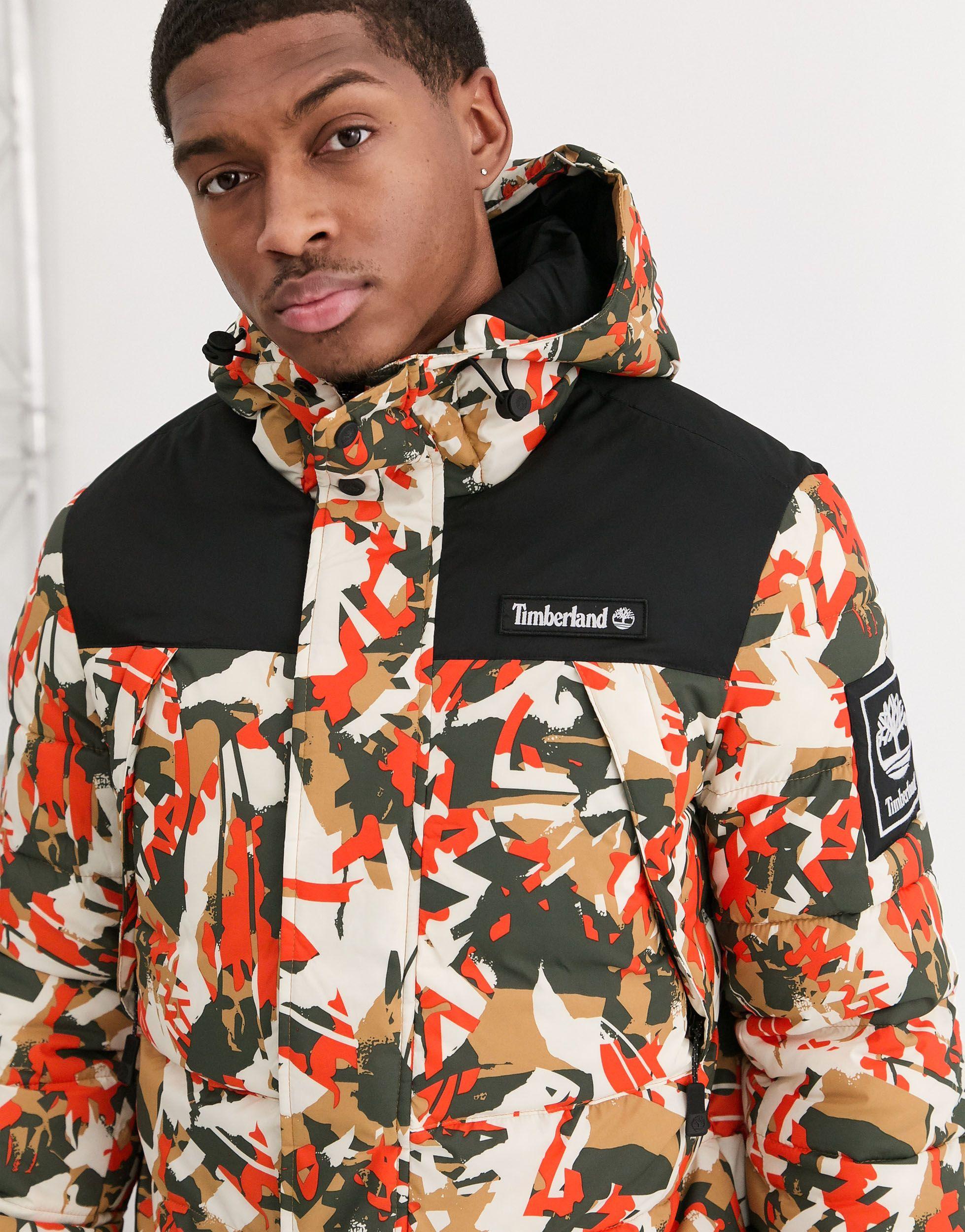 Timberland camo jacket online