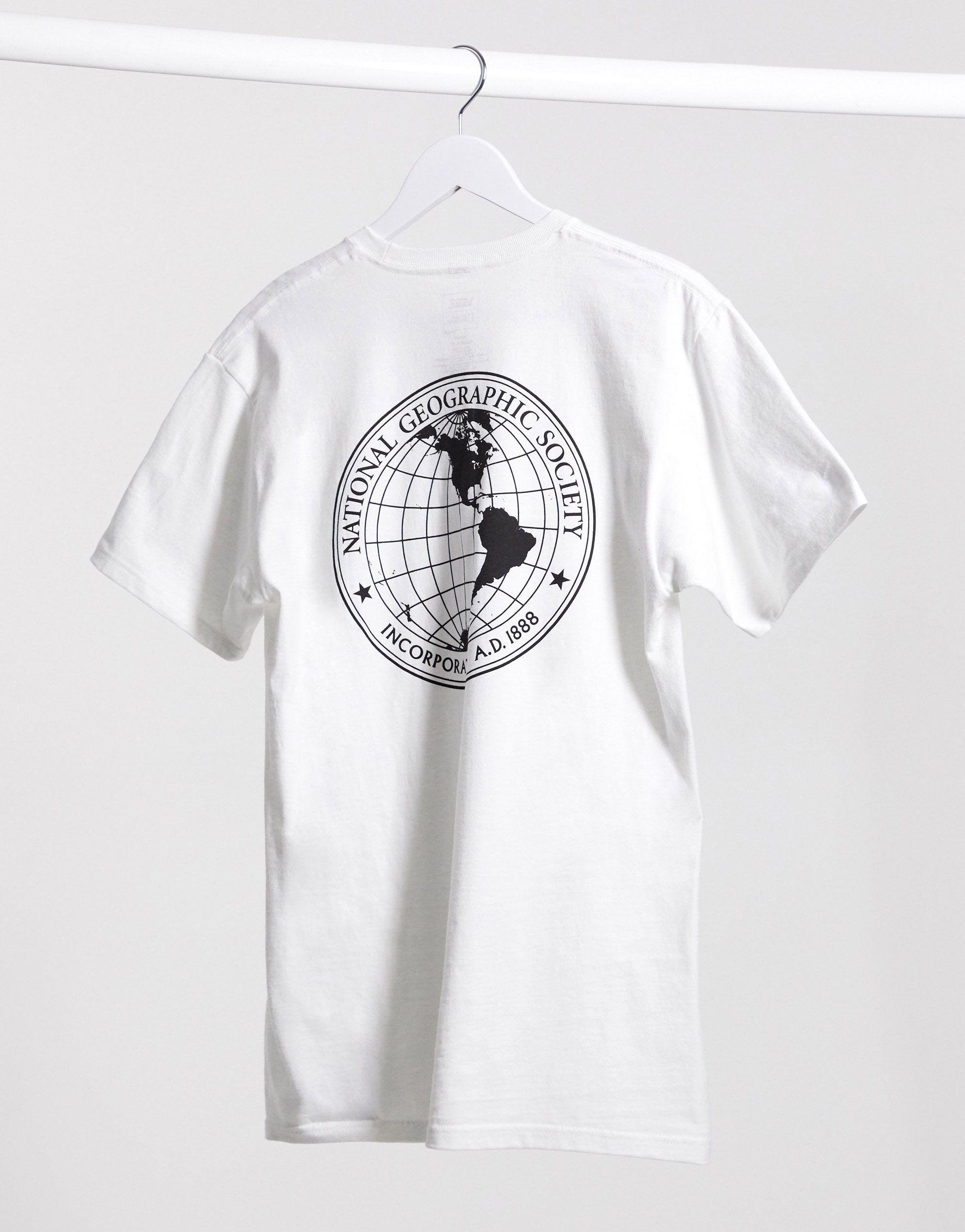 Begeleiden Kneden Groenten Vans X National Geographic T-shirt in White for Men | Lyst