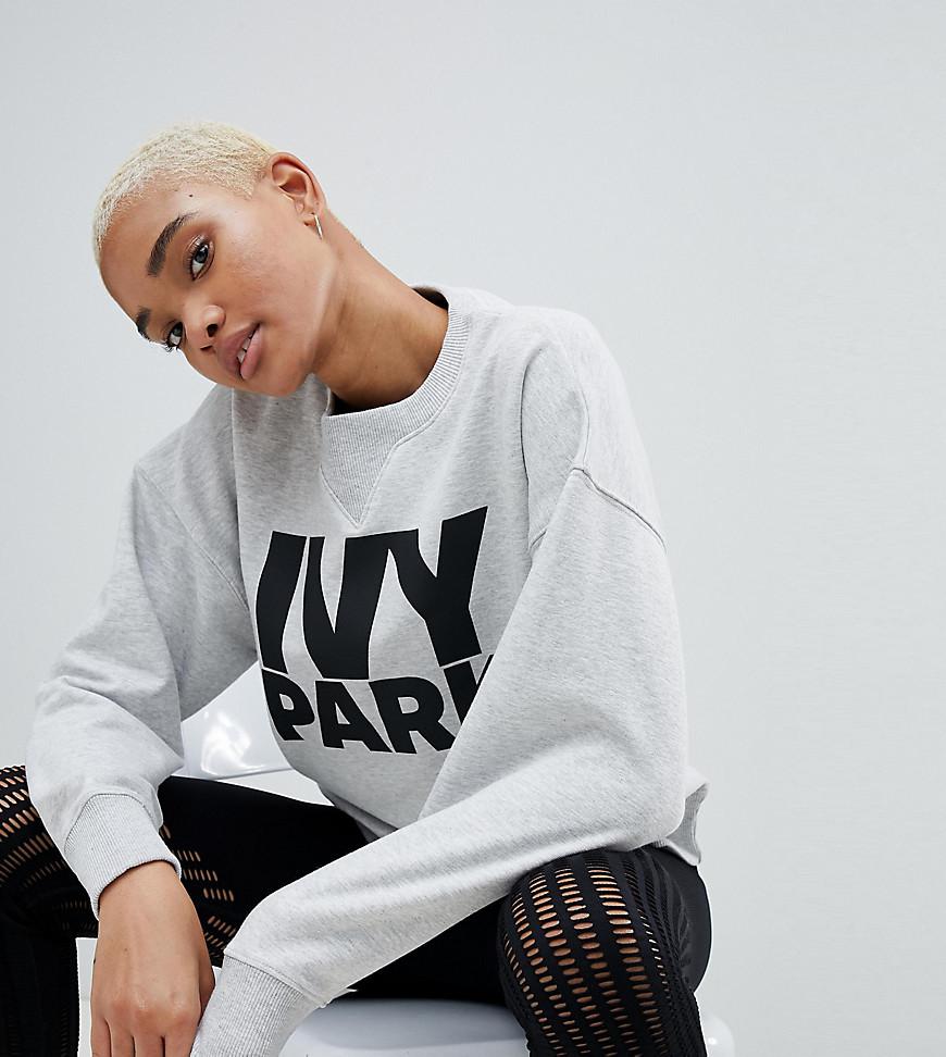 ivy park grey sweatshirt