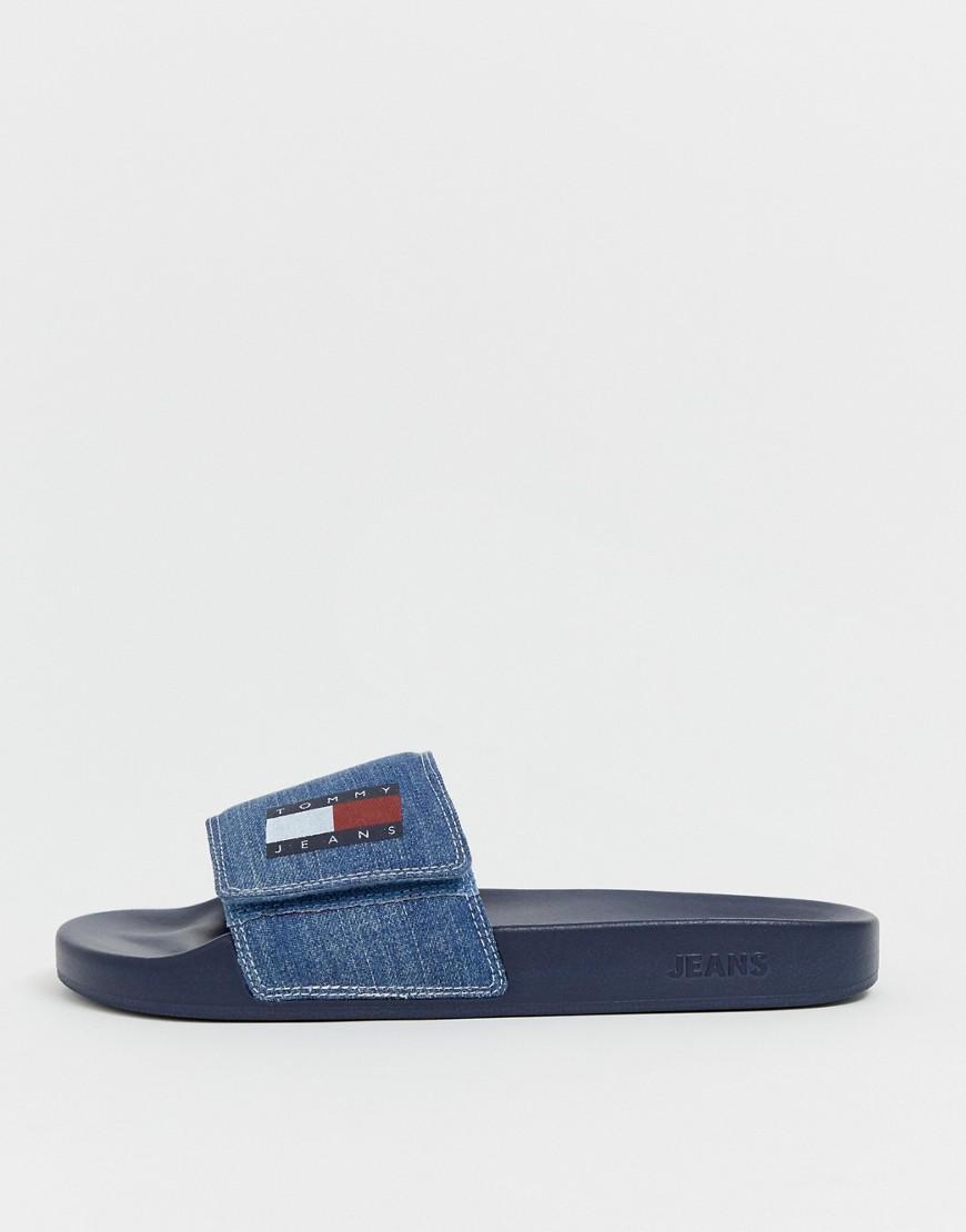 Tommy Hilfiger Velcro Wrap Denim Pool 